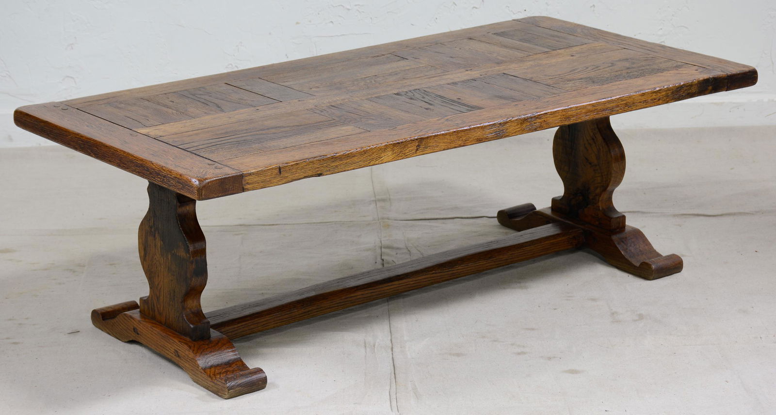 French Monastery Coffee Table in Oak (1 of 3)