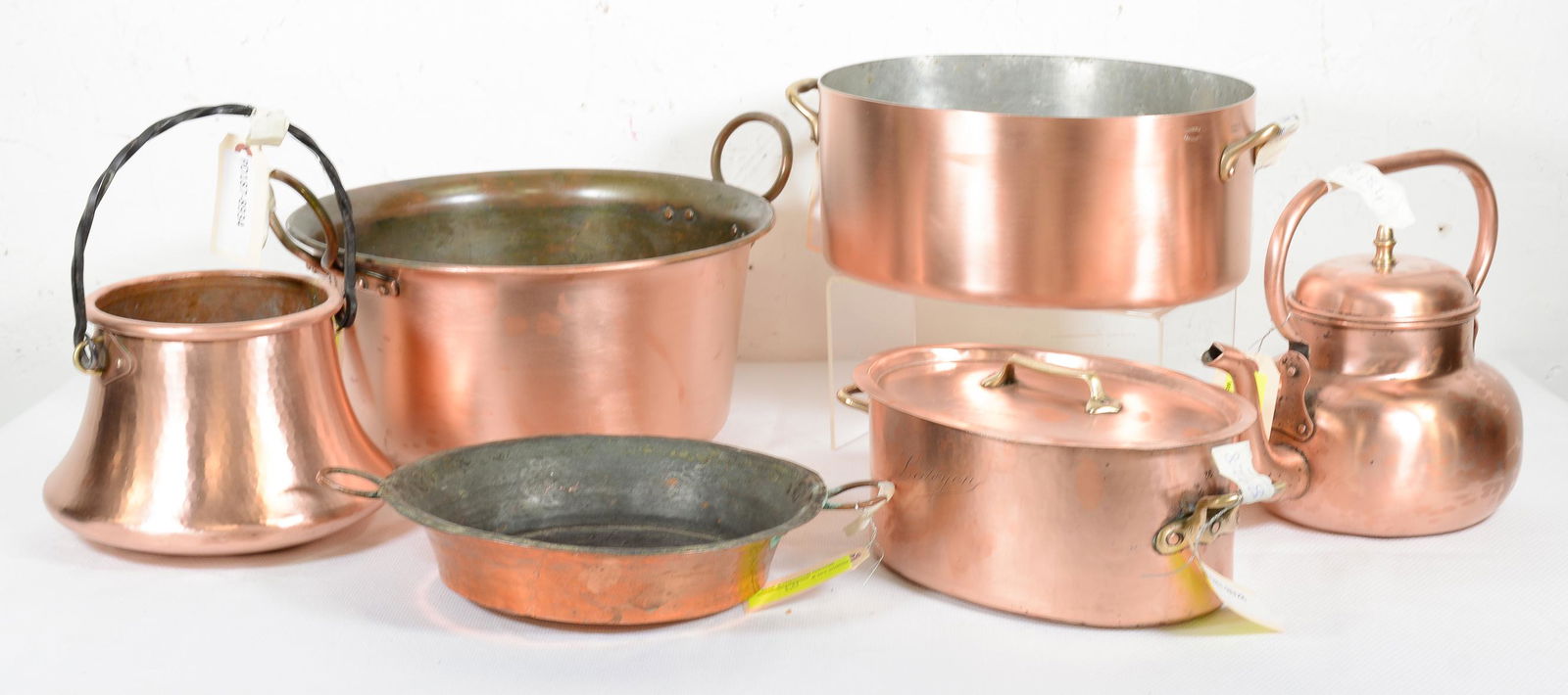Collection of 6 French Copper Items (1 of 4)