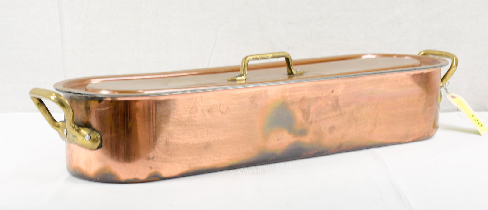 Copper Fish Kettle with Tray Insert (1 of 2)