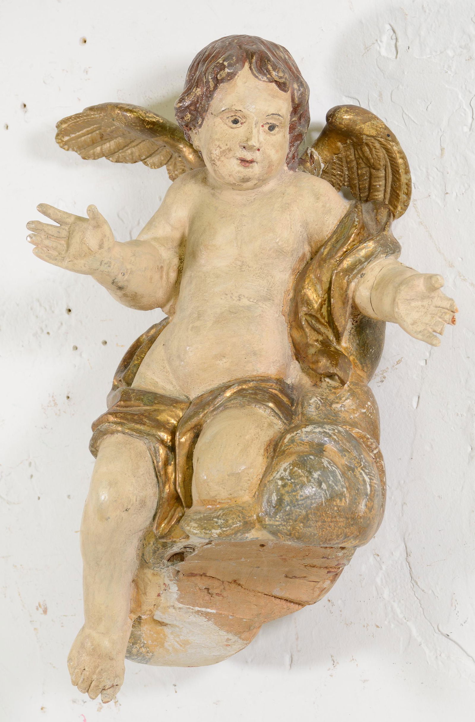18th Cent. Angel Figure from Italian & Baltic Region (1 of 2)