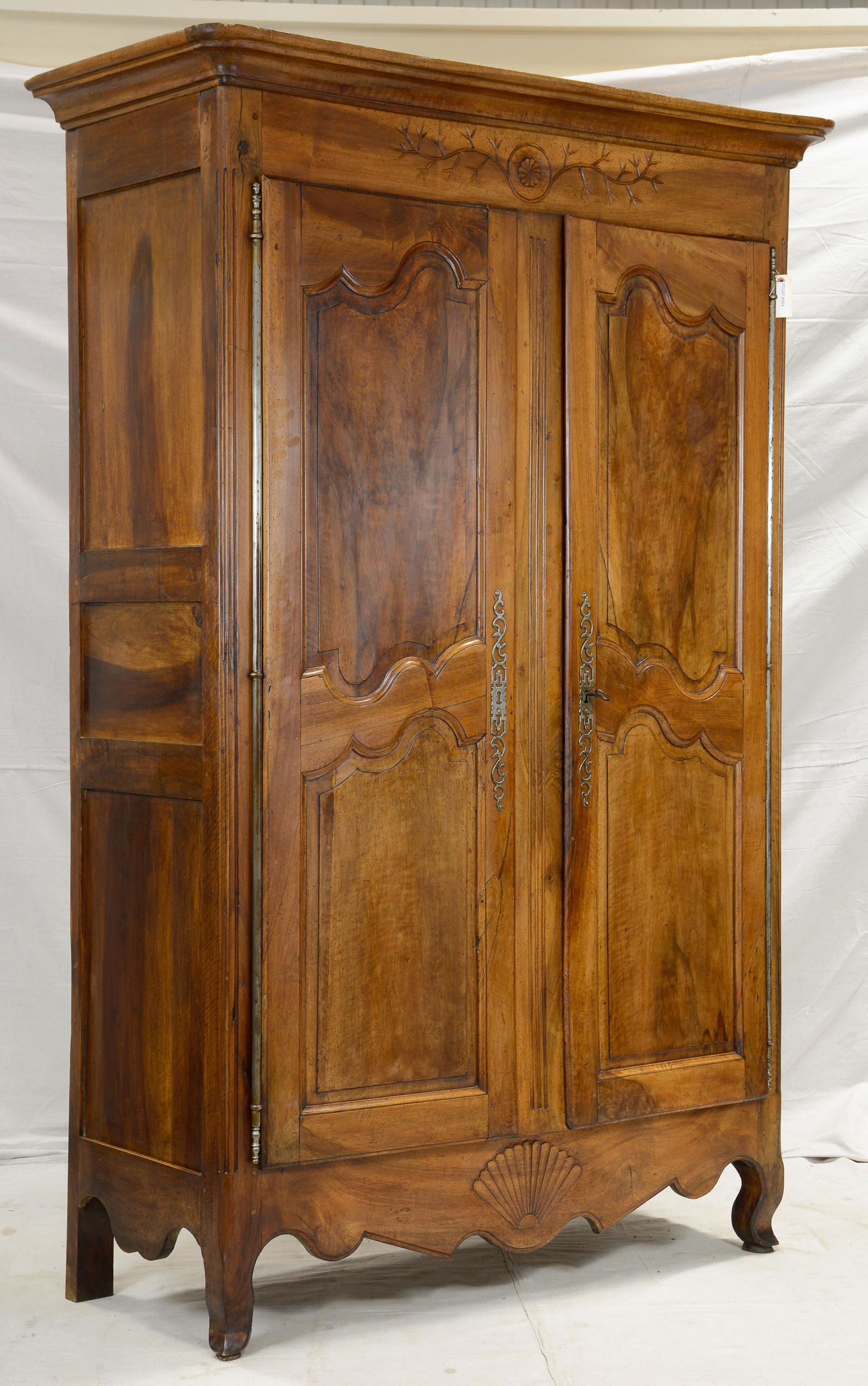 Louis XV Style Double Door Armoire (1 of 5)