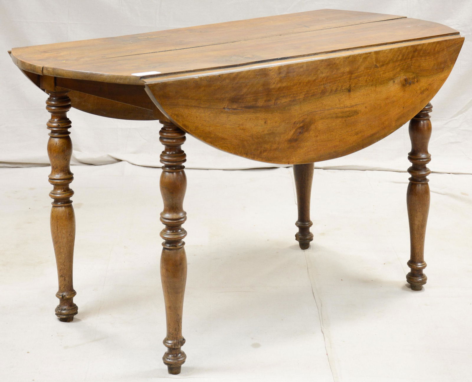 Louis Philippe Style Drop Leaf Walnut Table (1 of 4)