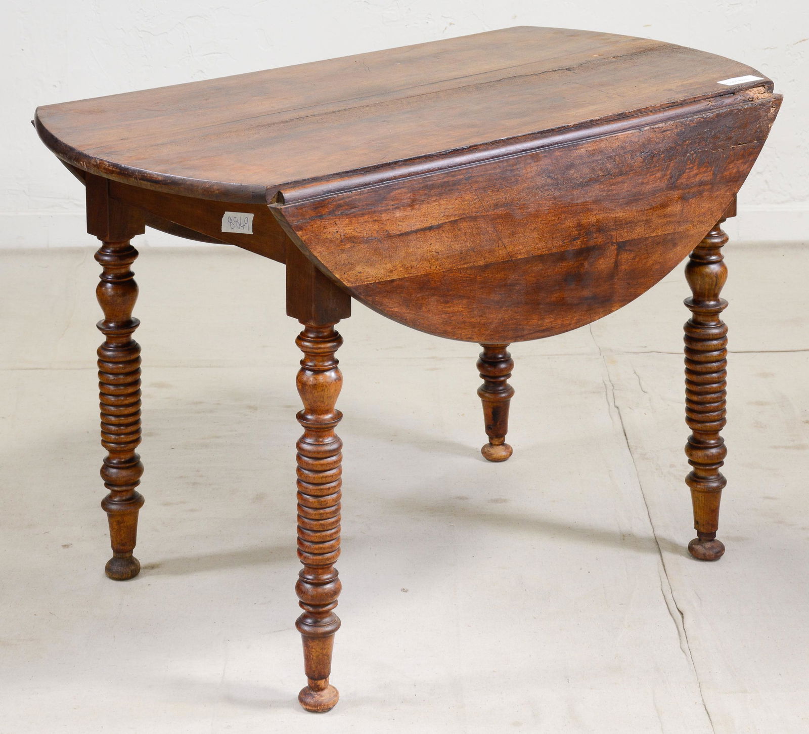 Louis Philippe Style Drop Leaf Walnut Table (1 of 5)
