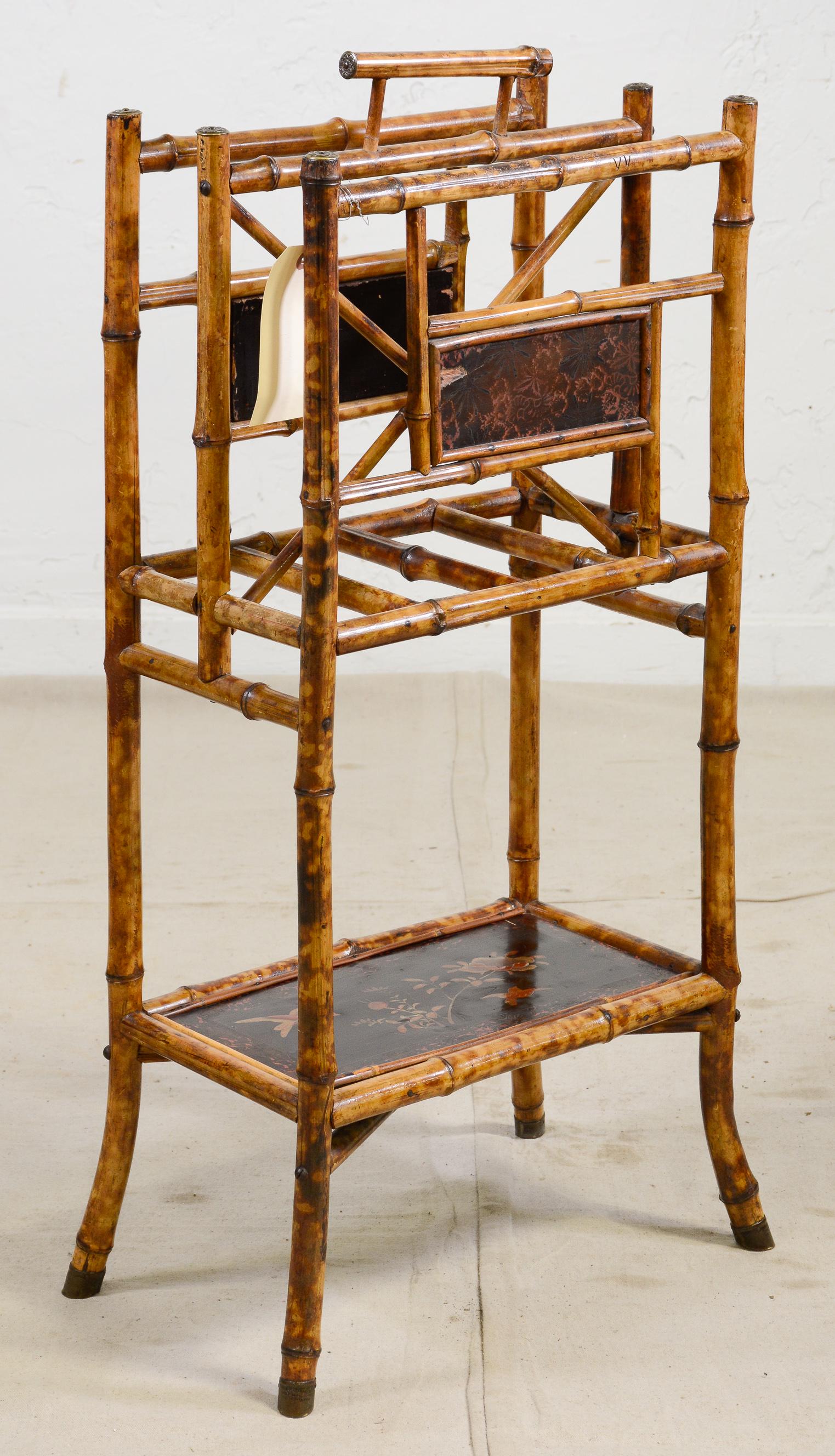 Bamboo Magazine Rack (1 of 3)