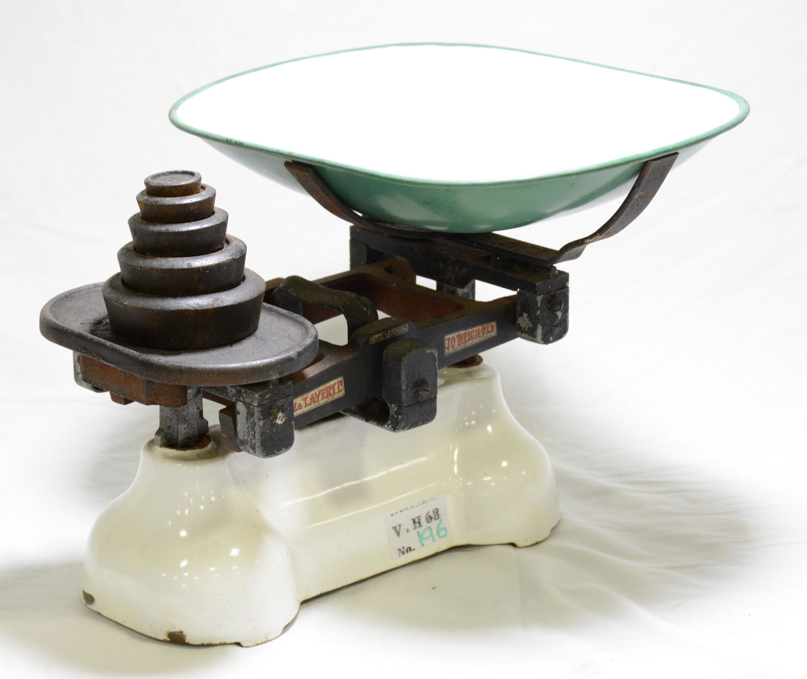 British Balance Scale With Weights (1 of 2)