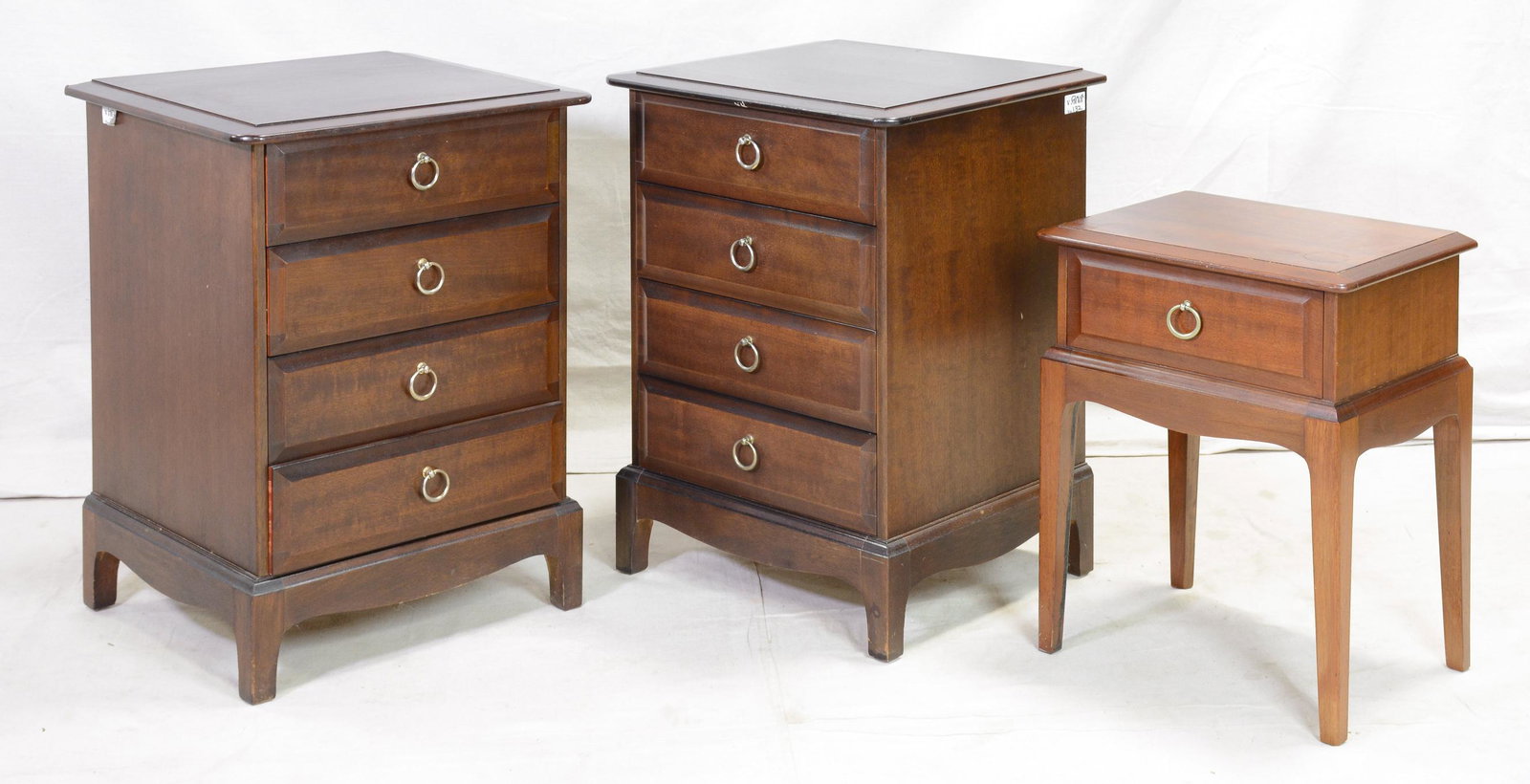 Pair Stag Bed Side Chests & Single Drawer Small Table (1 of 2)