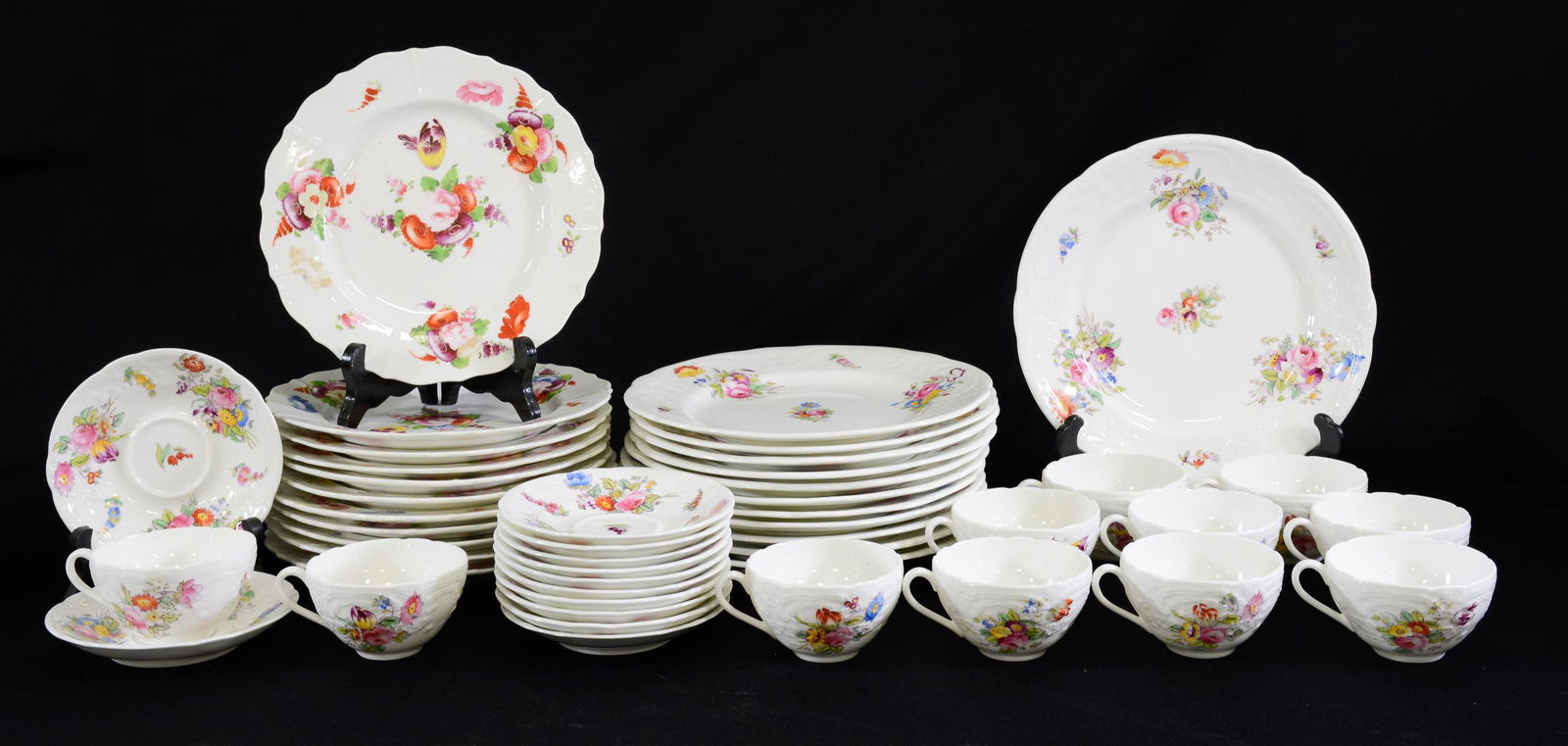 46pc Assorted Floral Pattern China (1 of 4)