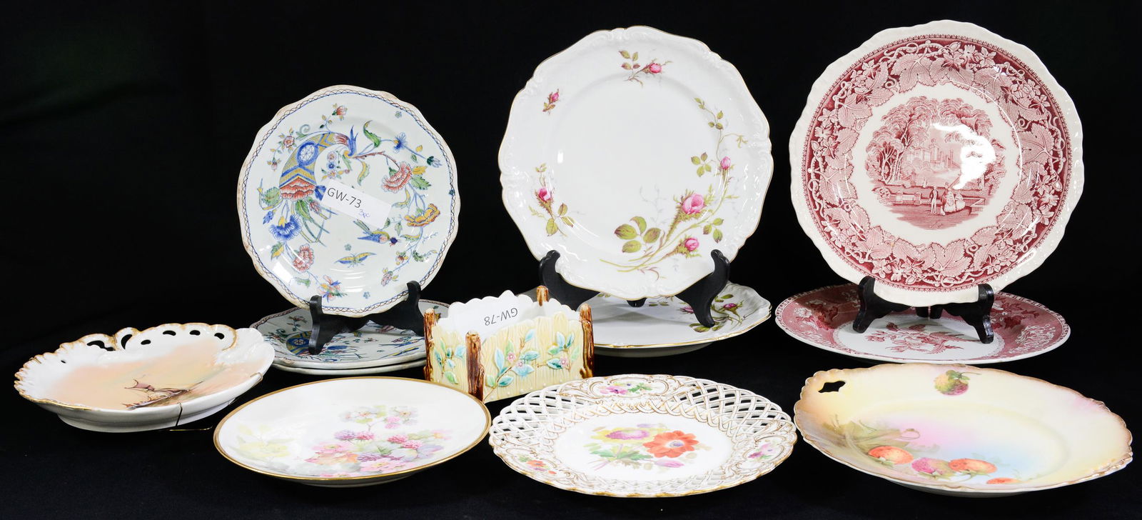 12pcs Assorted China - Limoges, Masons, Etc. (1 of 4)
