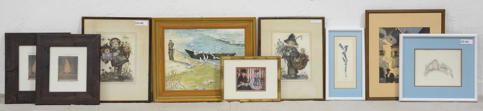 9pcs Assorted Framed Art (1 of 4)