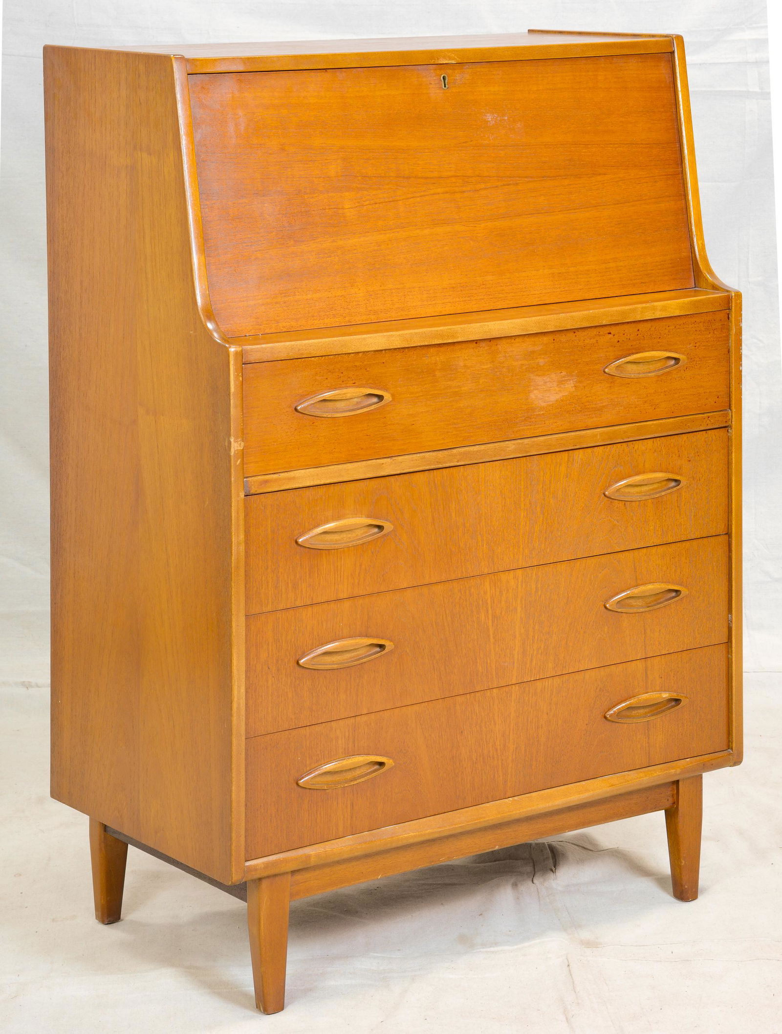 Mid Century Modern Drop Front Desk by Jentique (1 of 5)