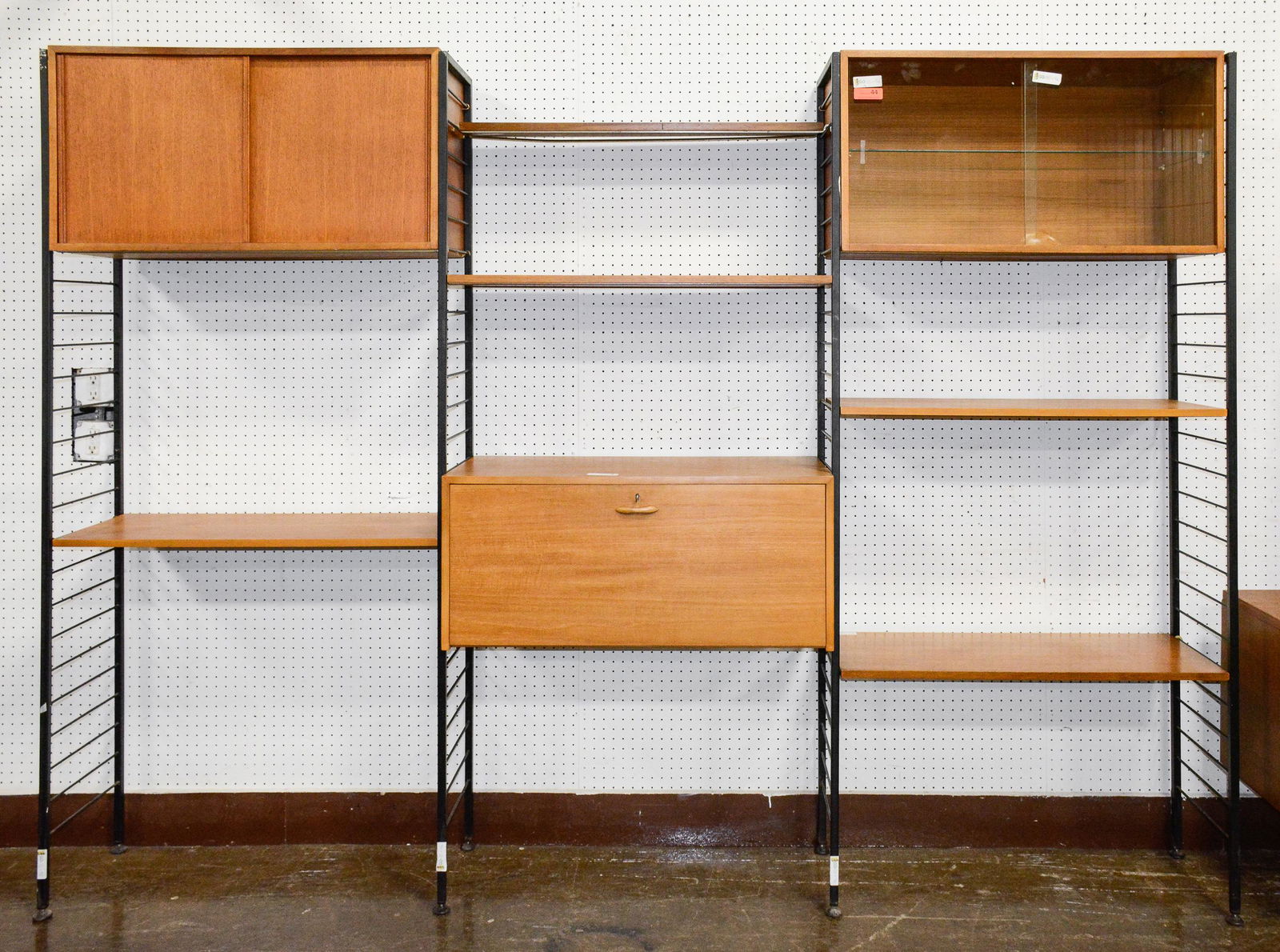 3 Bay Mid Century Wall Unit / System by Ladderax (1 of 5)