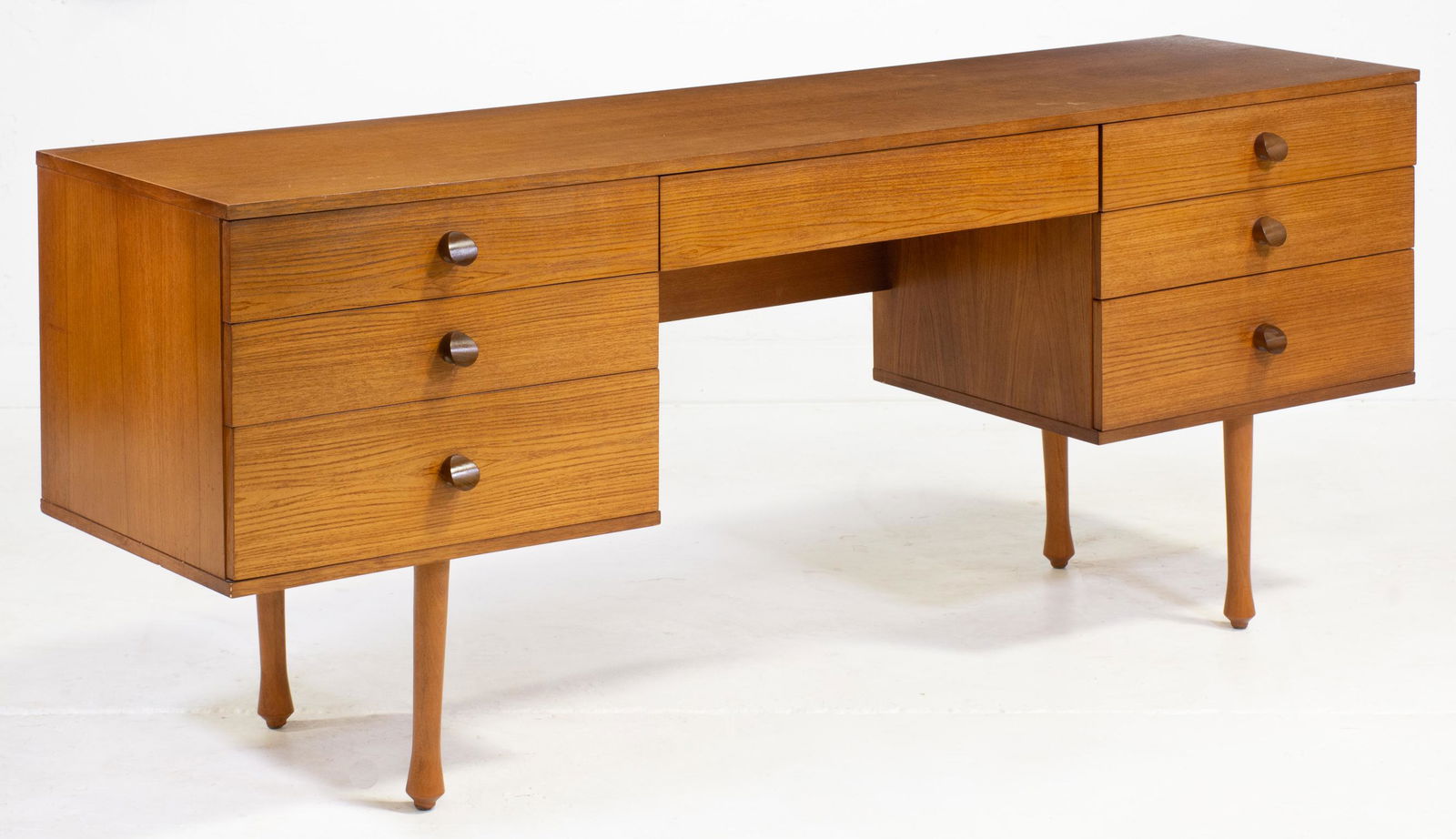 Mid Century Modern Teak Desk (1 of 6)