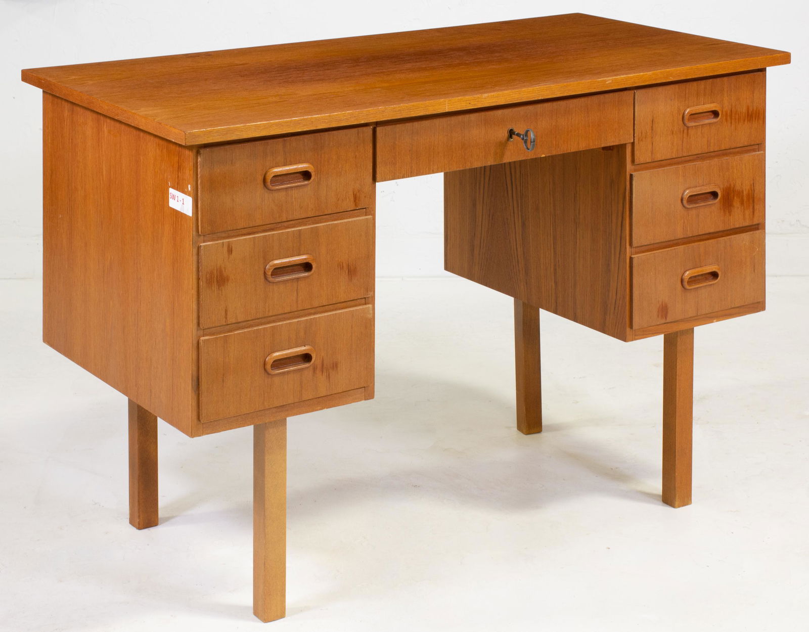 Mid Century Modern Teak Desk (1 of 6)