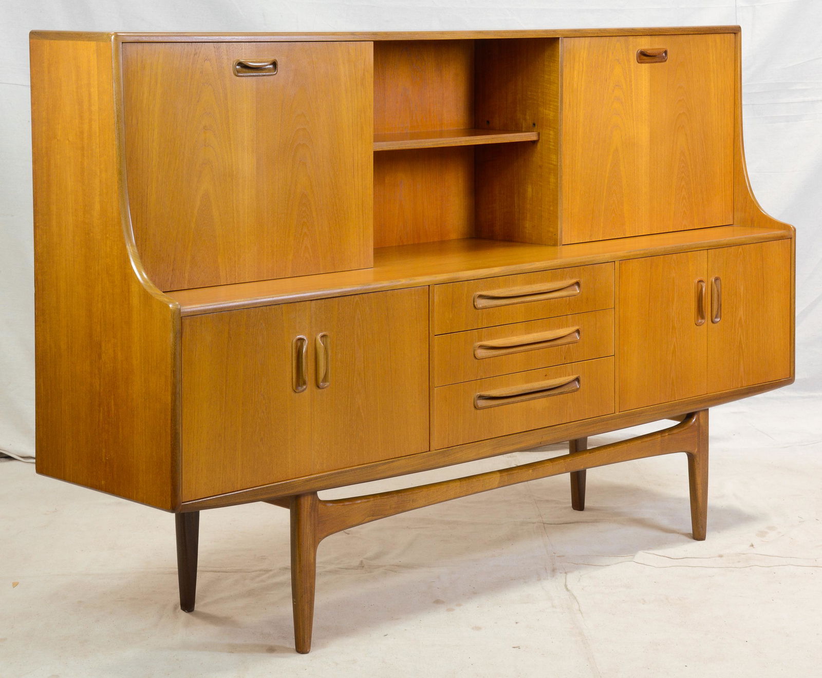 Mid Century Teak Cocktail Cabinet By Gplan - "Fresco" (1 of 3)