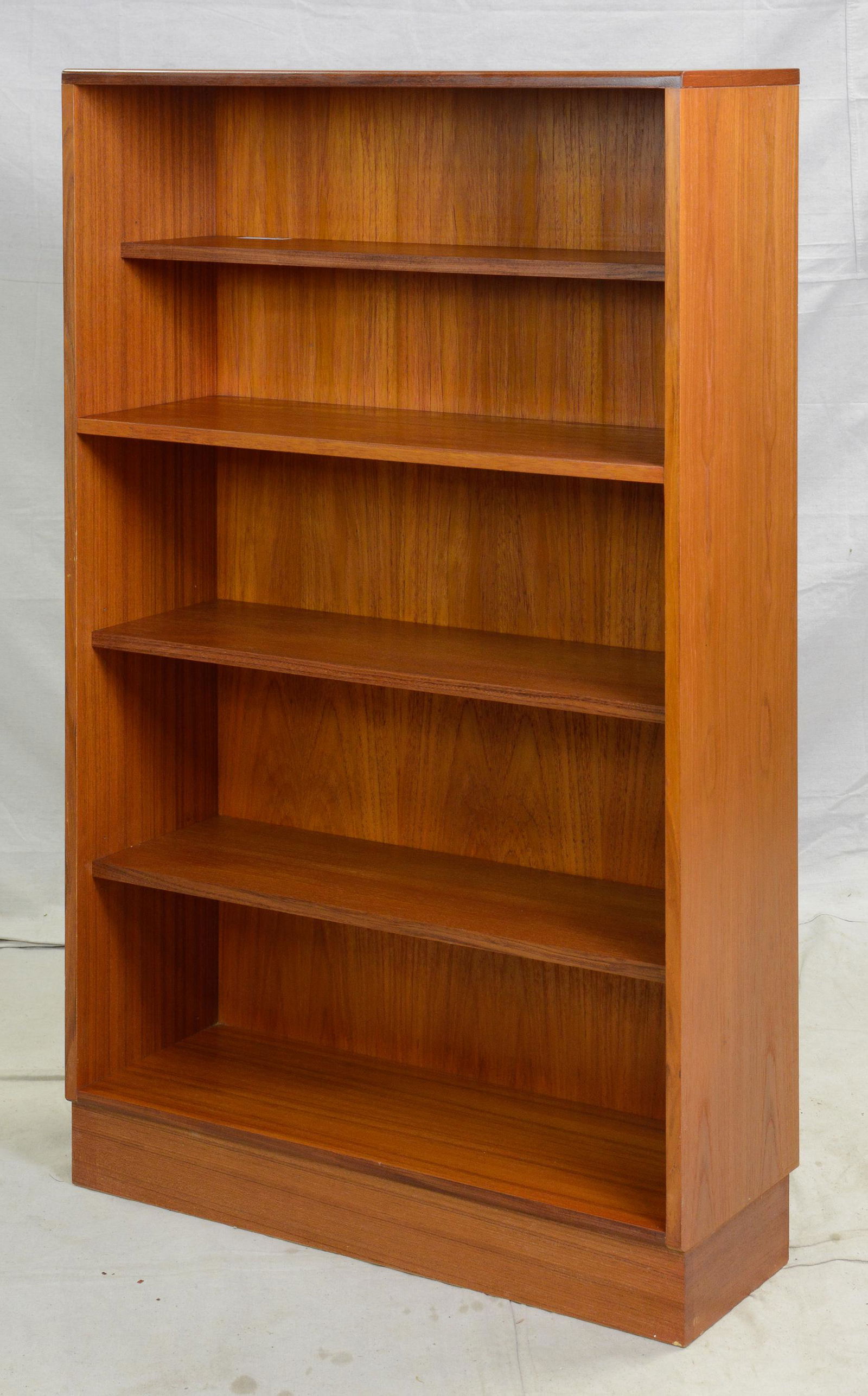 Mid Century Modern Teak Open Bookcase (1 of 2)