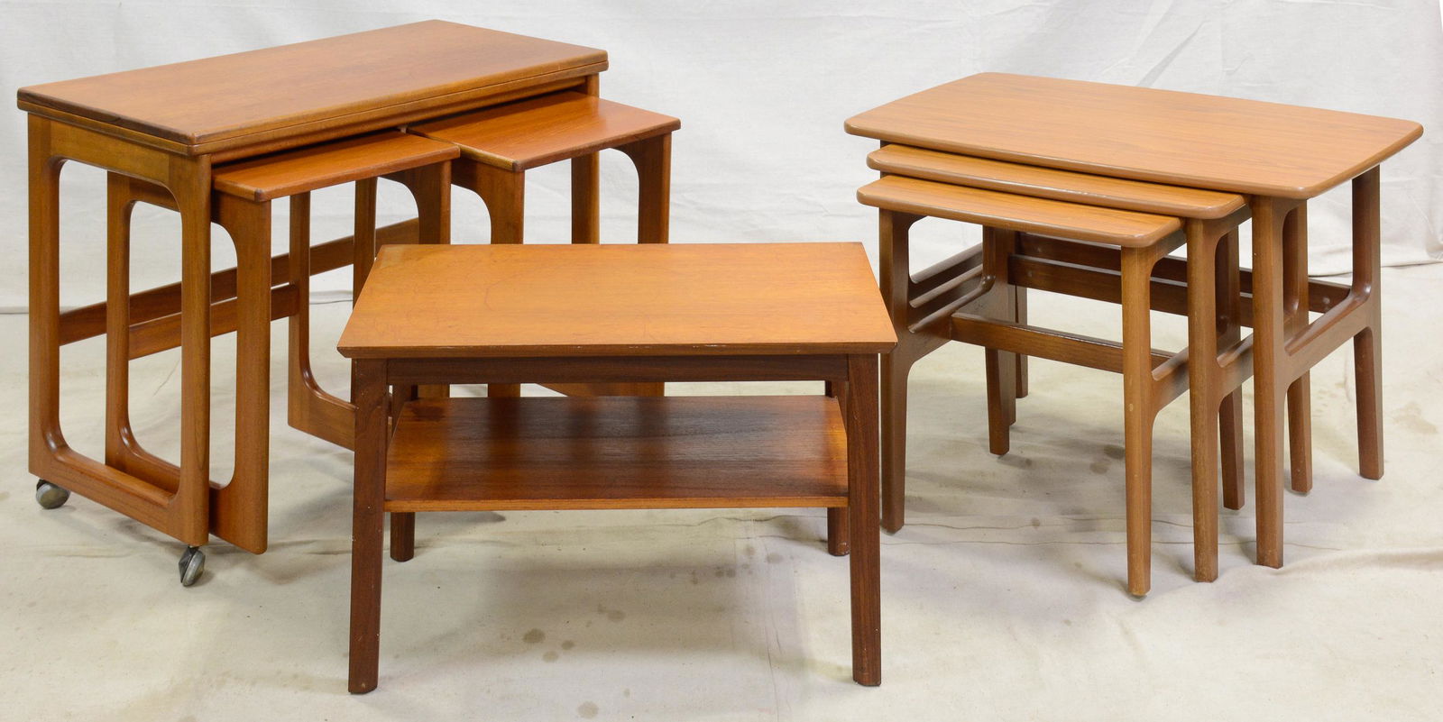 2 Mid Century Modern Nests & Small Table (1 of 5)