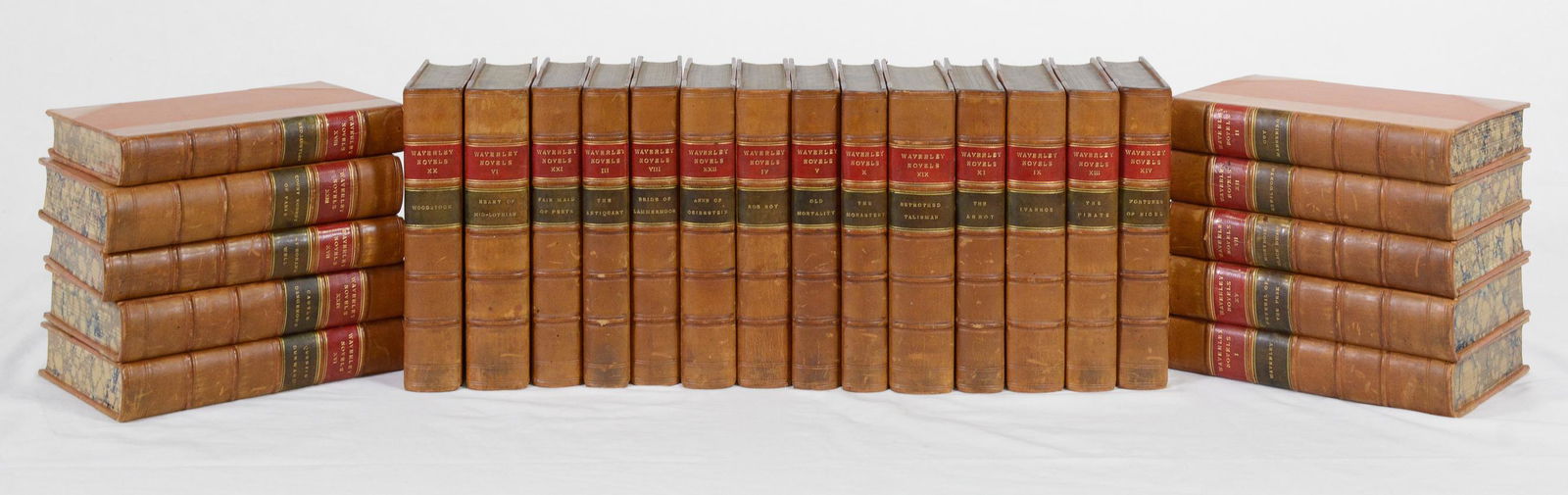 24 Vintage books - Waverley by Sir Walter Scott (1 of 3)