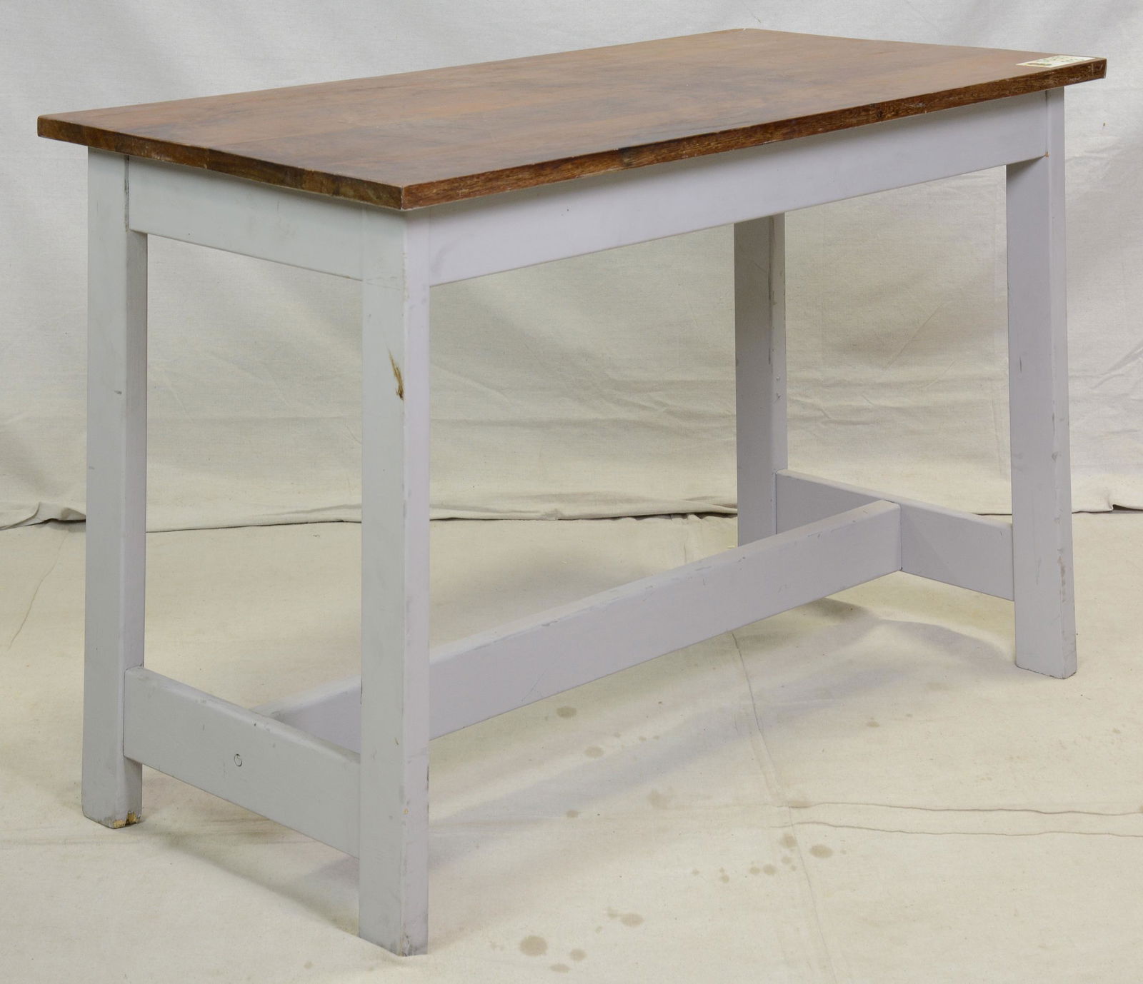 English Pine Painted Table (1 of 2)