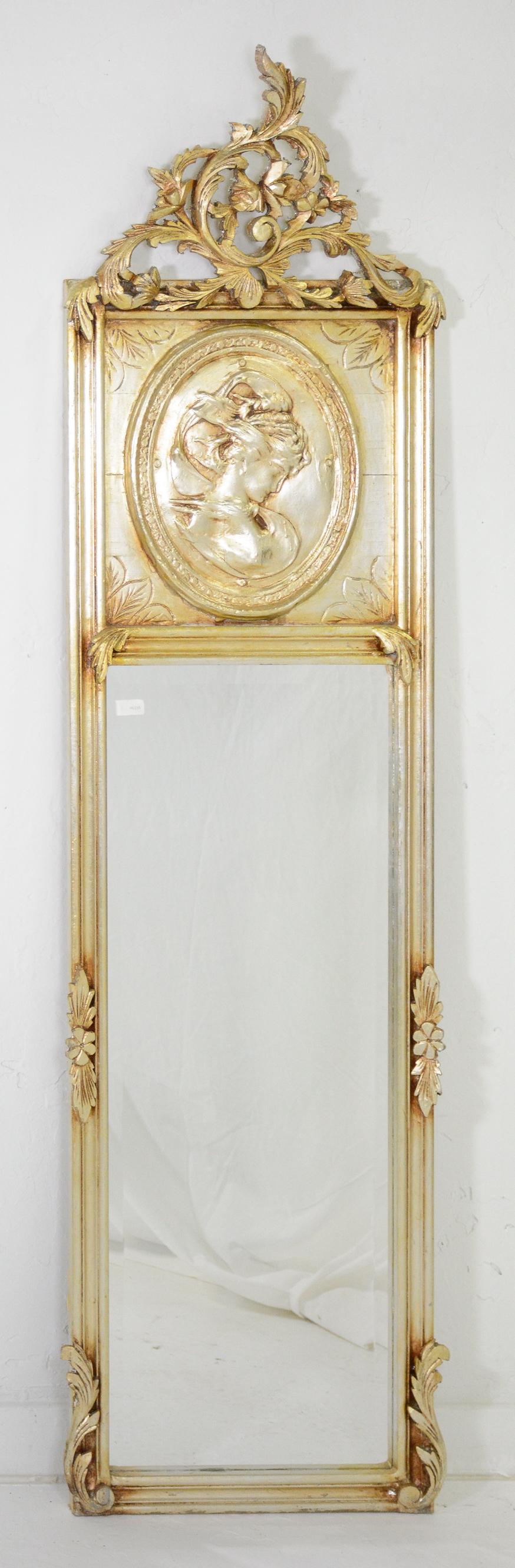 French Style Beveled Mirror (1 of 2)