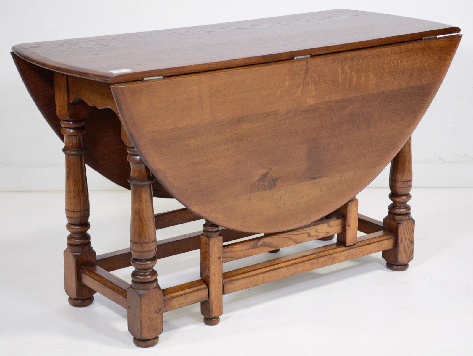 English Oak Drop Leaf Table (1 of 2)