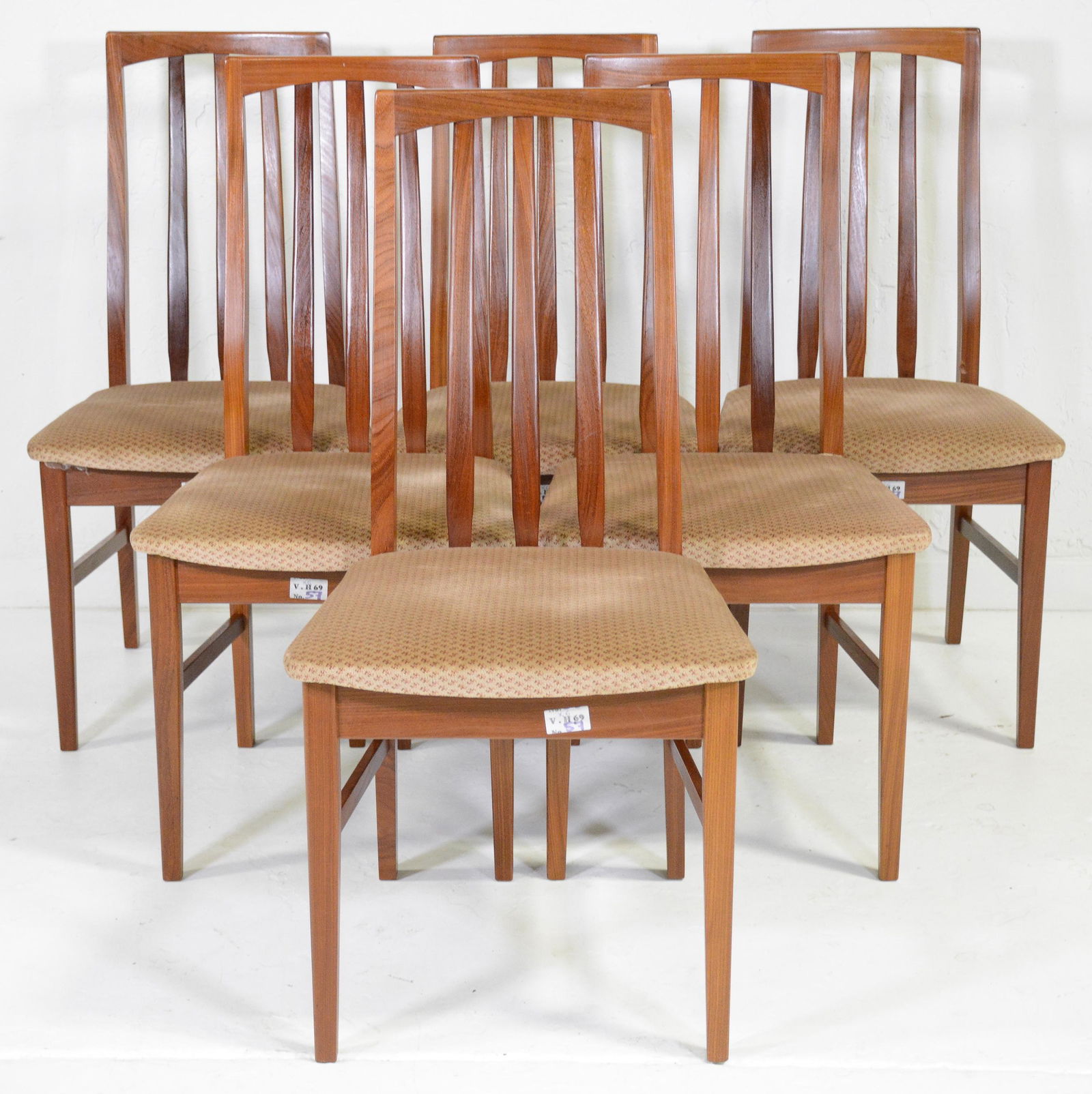 Set of 6 William Lawrence Mid Century Modern Chairs (1 of 2)