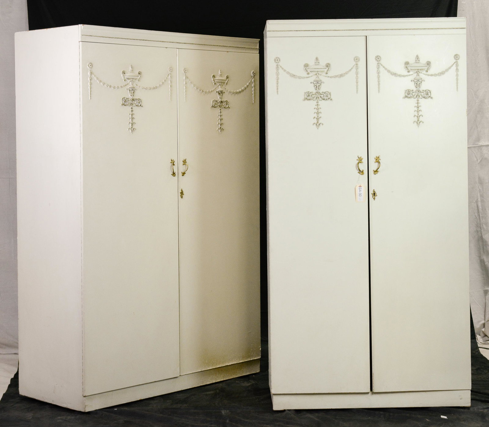 2 Double Door Painted English Robes (1 of 4)