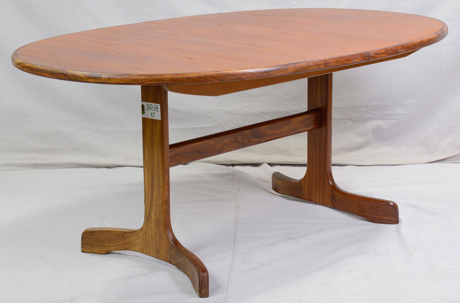 Oval Mid Century Modern Teak Dining Table By G-plan (1 of 4)