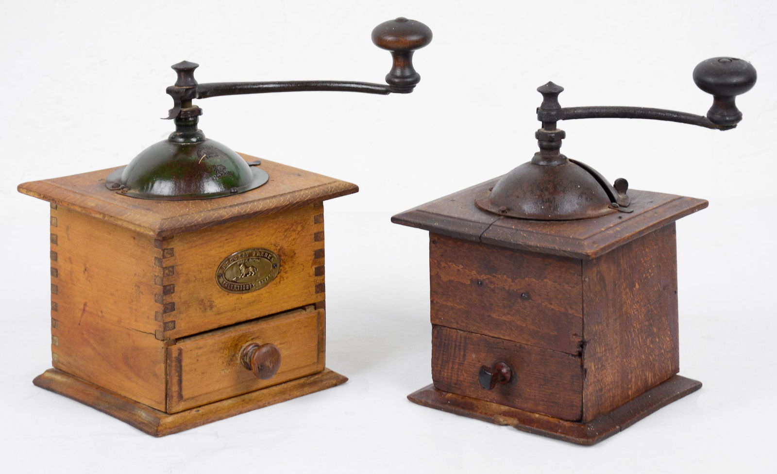 2 Vintage English Coffee Grinders (1 of 3)