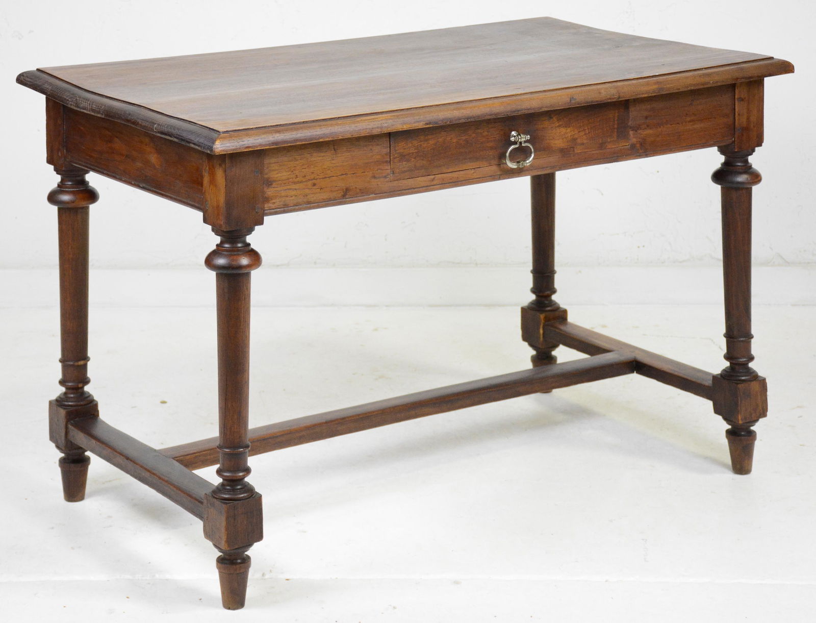 Louis XVI Style Chestnut Writing Table With Drawer (1 of 2)