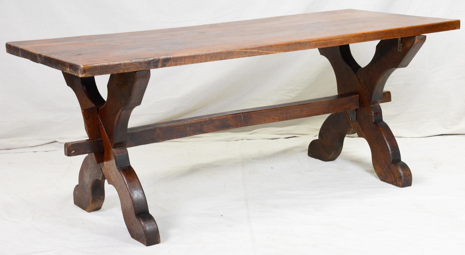 Rustic Oak 6 Ft Country French Farm Table (1 of 5)