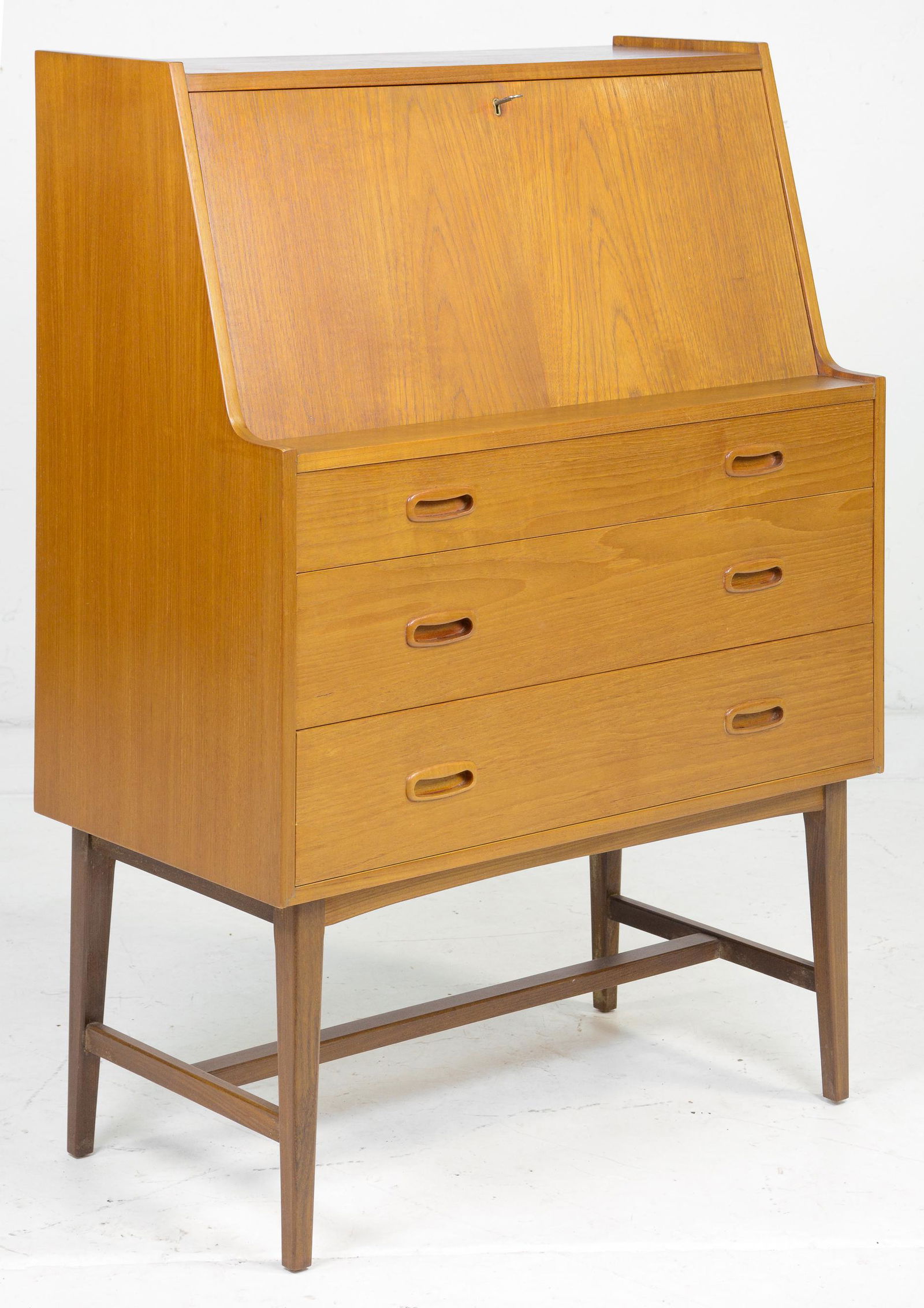 Mid Century Modern Drop Front Desk (1 of 6)