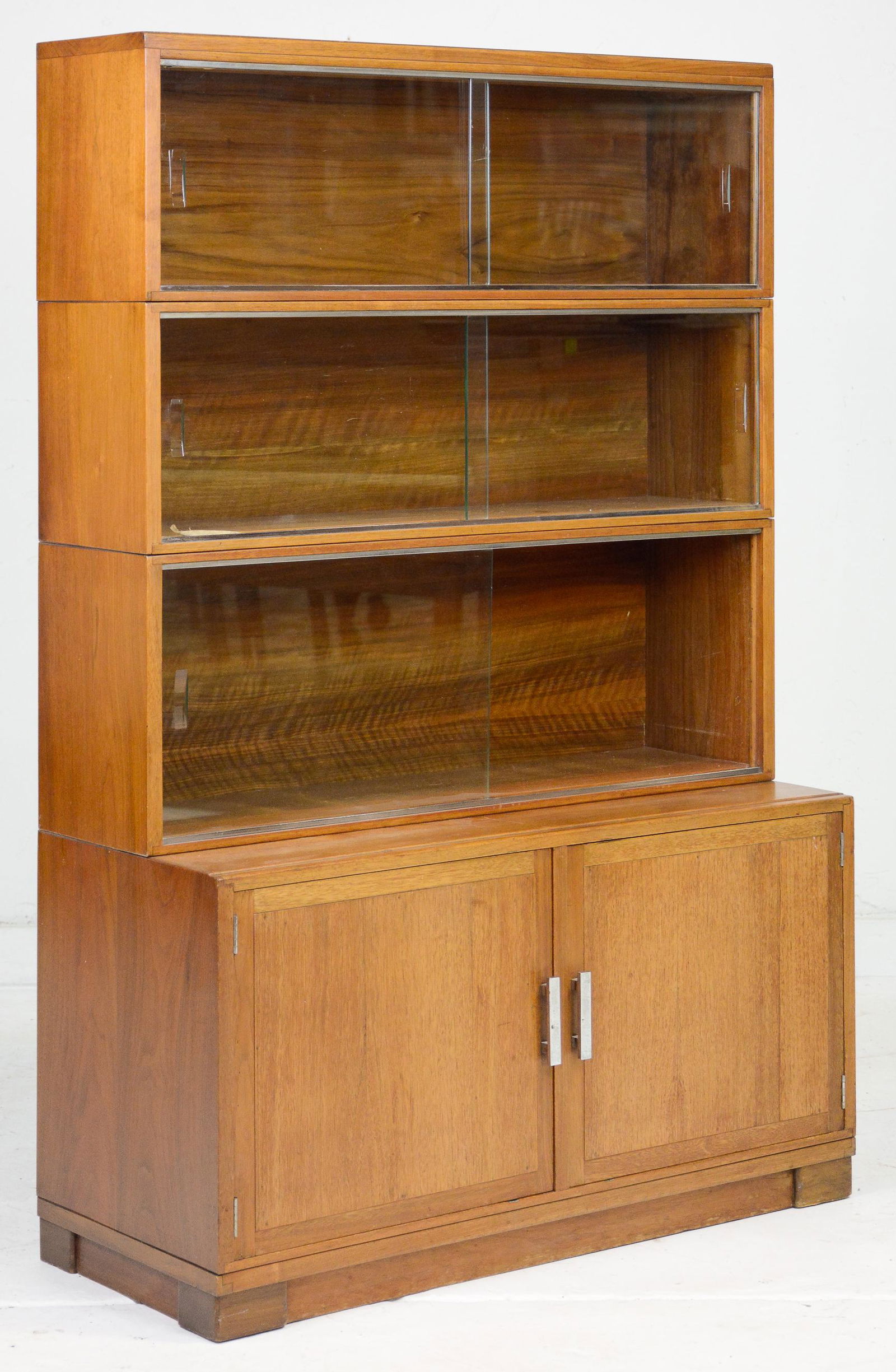 Mid Century Modern  Stacking Lawyers Bookcase (1 of 4)