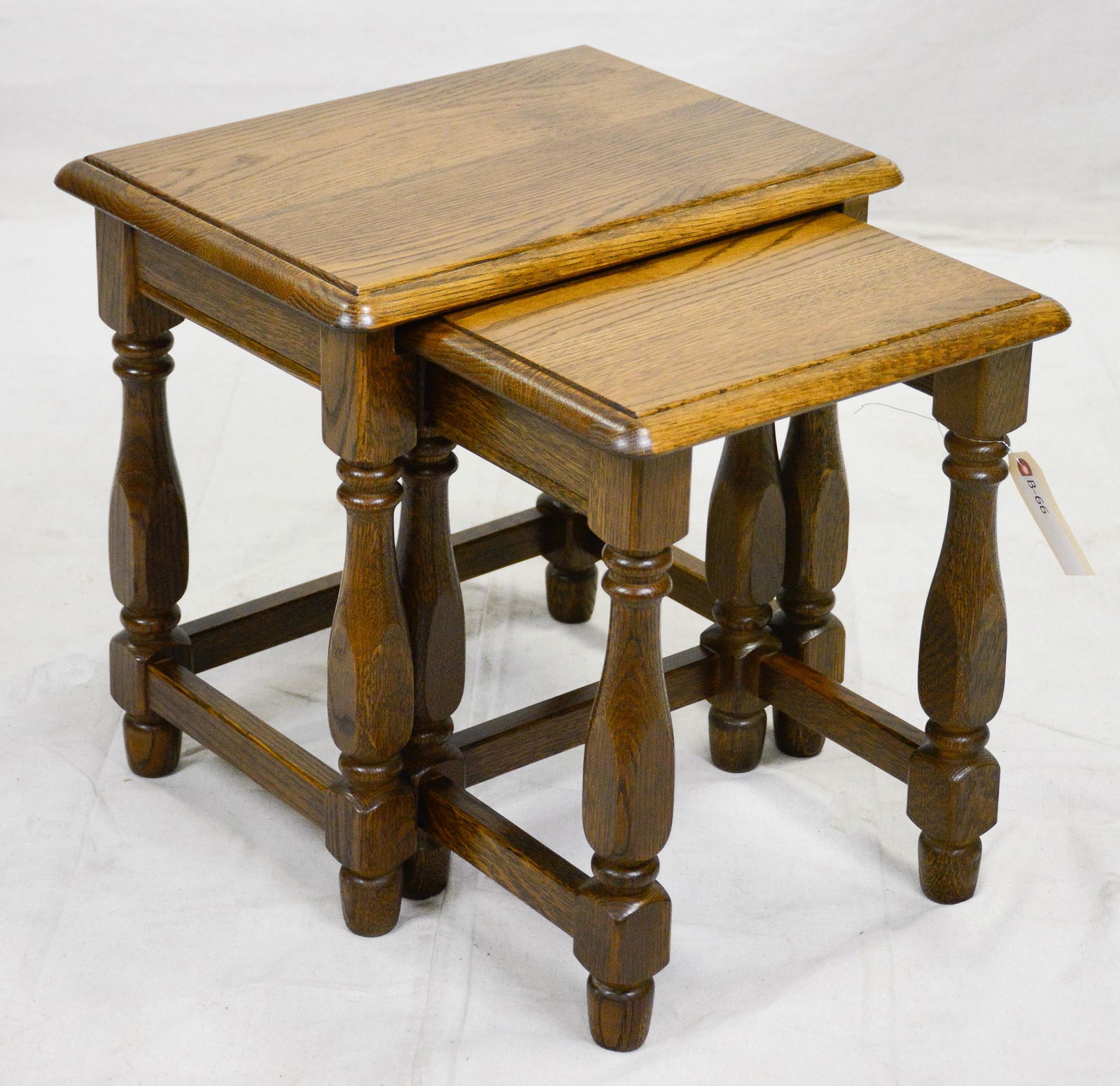 Nest of French Oak Tables (1 of 2)