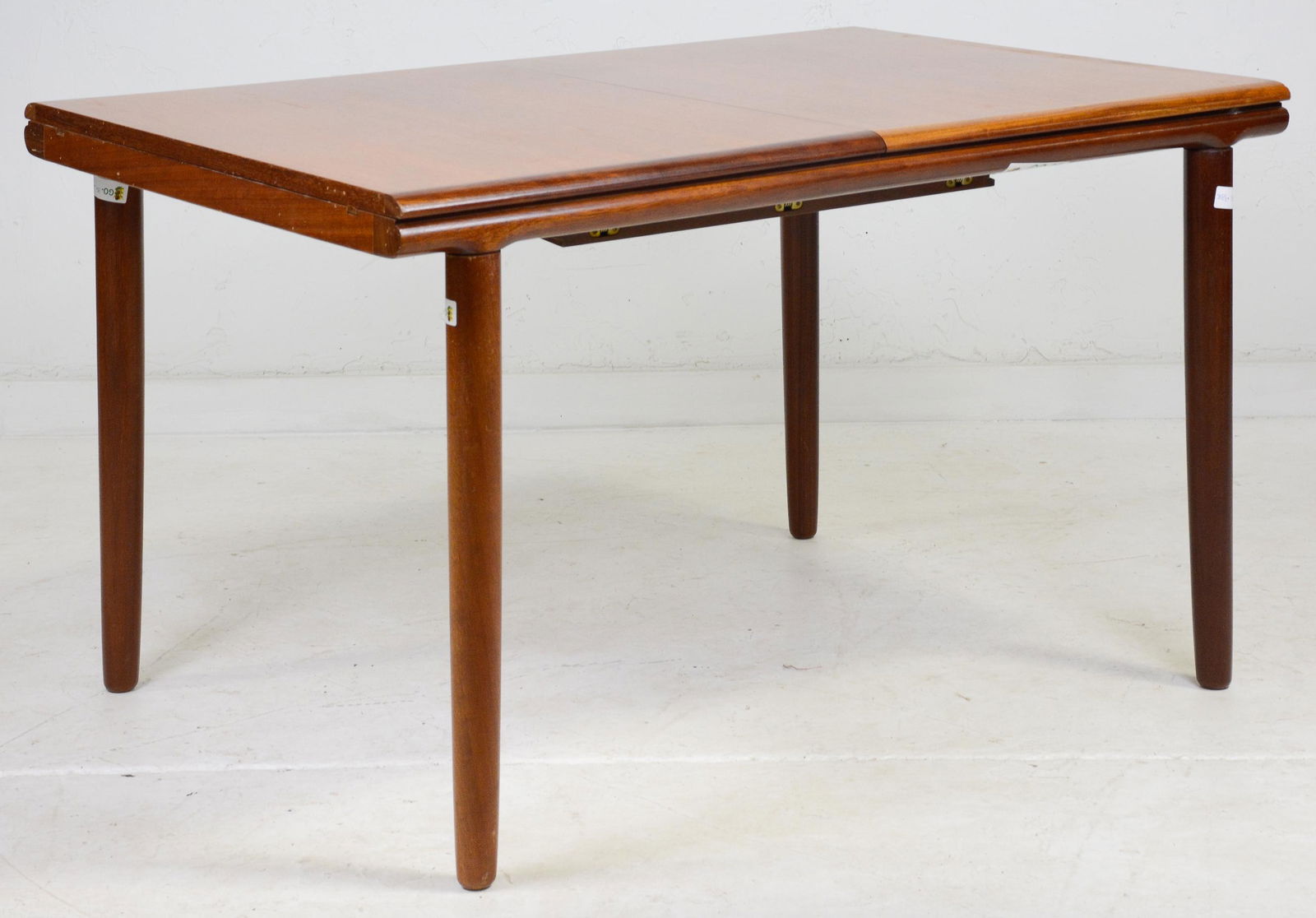 Mid Century Modern Dining Table with Pop Up Leaf (1 of 3)