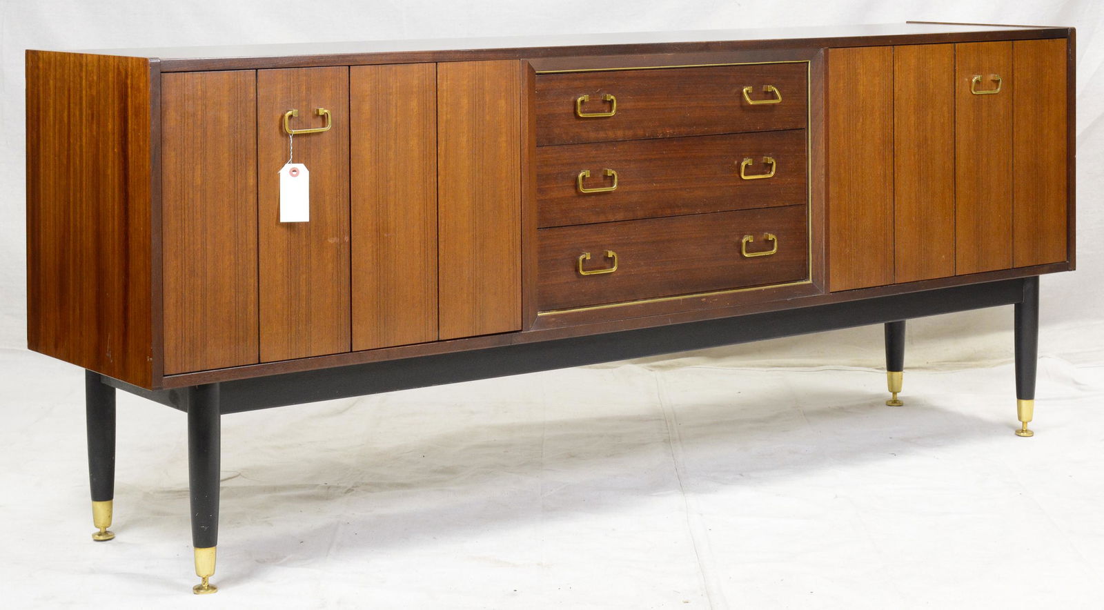 G-Plan Sideboard in Tola Wood with Ebonized Legs (1 of 7)