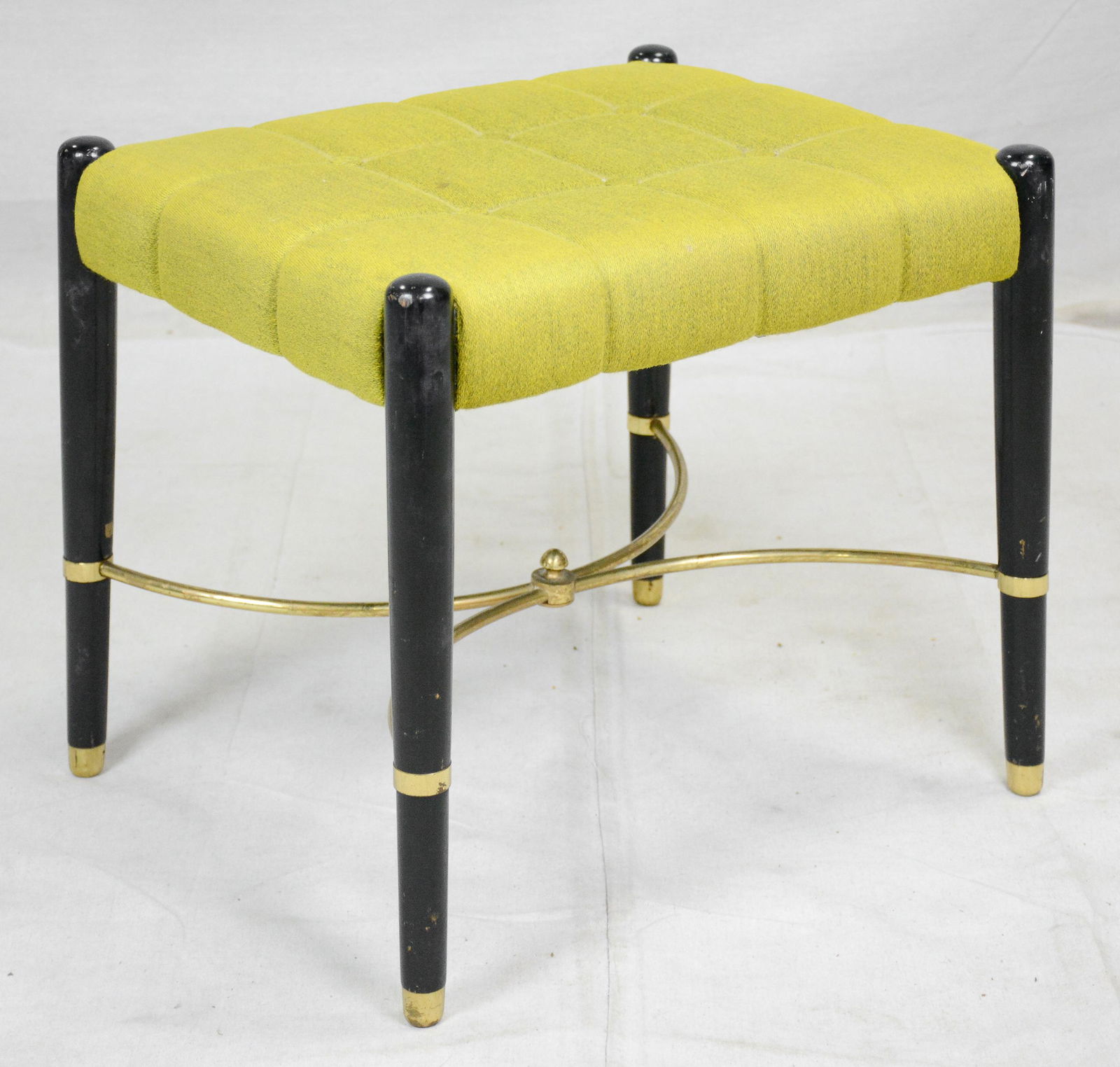 Mid Century Modern G-Plan Stool With Black Base (1 of 2)