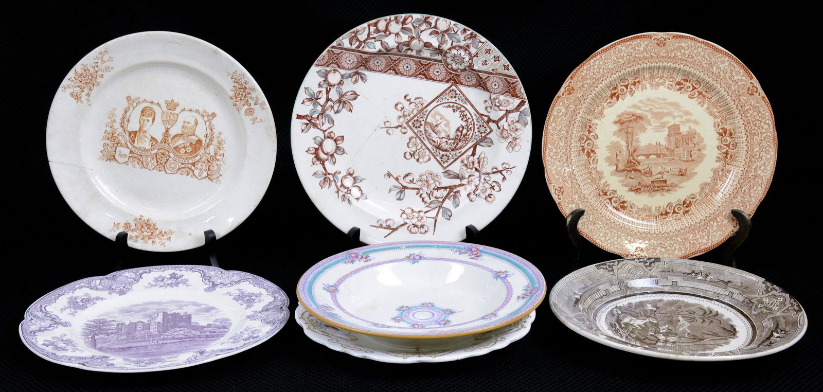 7 Assorted Plates / Bowls (1 of 7)