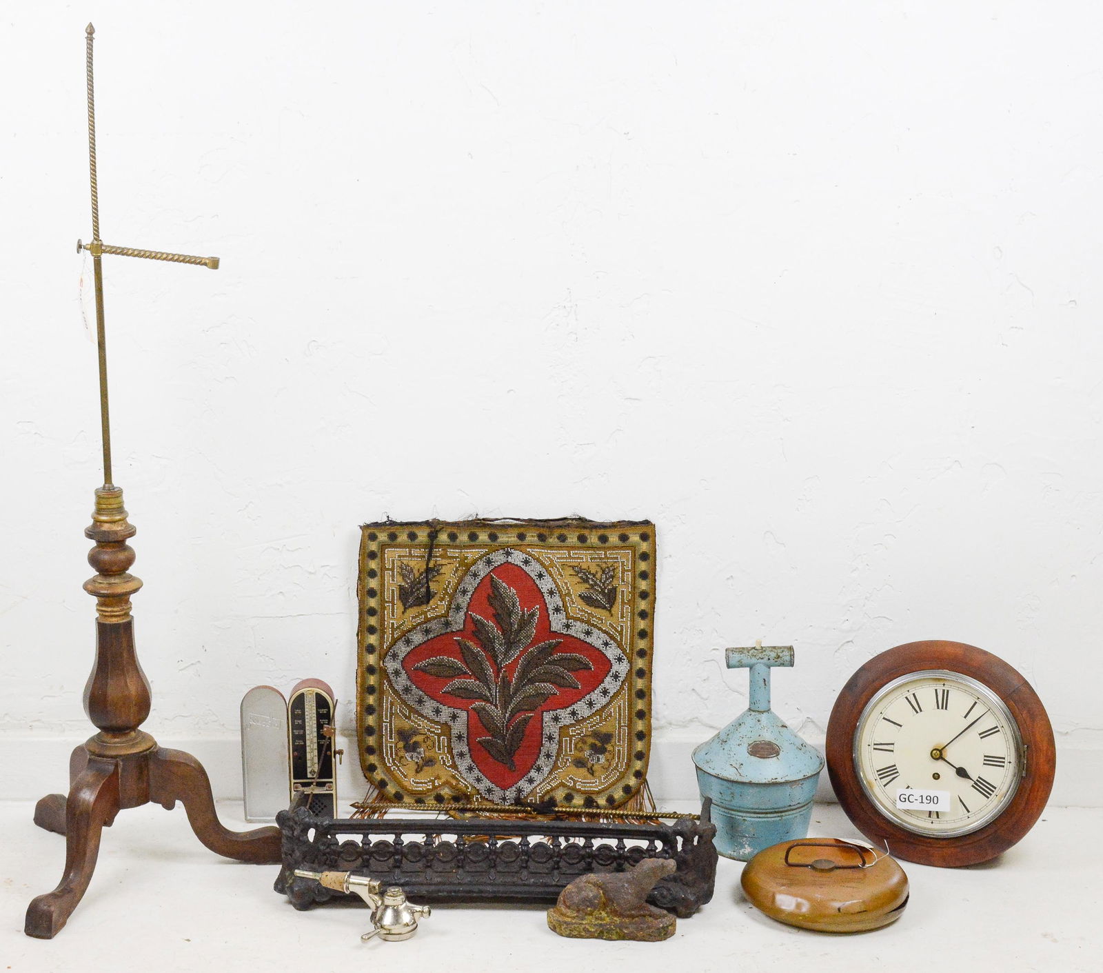 8pcs Assorted Vintage Items - Metronome, Clock, Etc. (1 of 8)