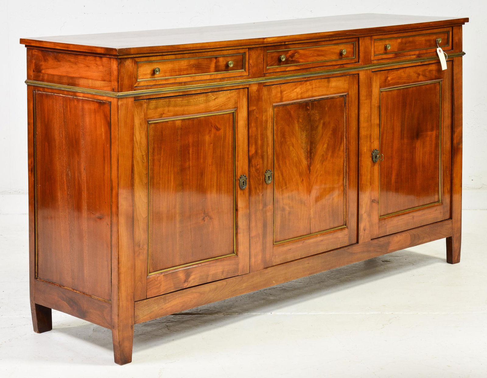 Mahogany 3 Drawer 3 Door Sideboard / Server (1 of 3)