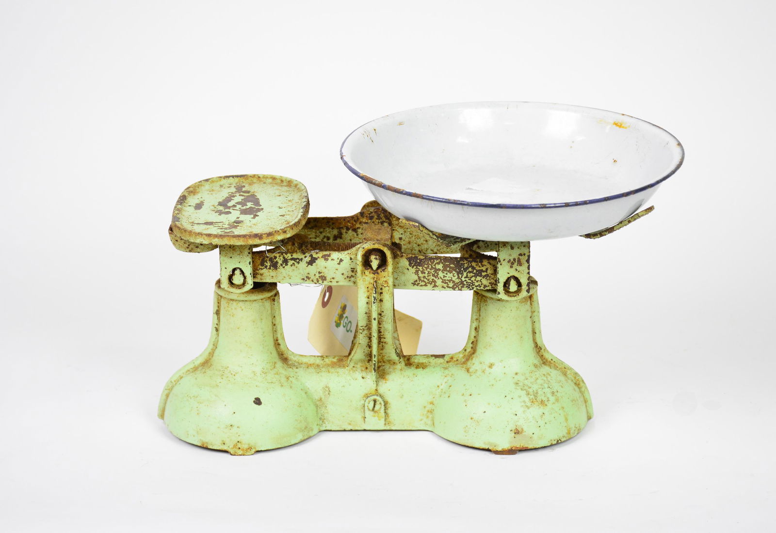 Small Light Green British Balance Scale (1 of 3)