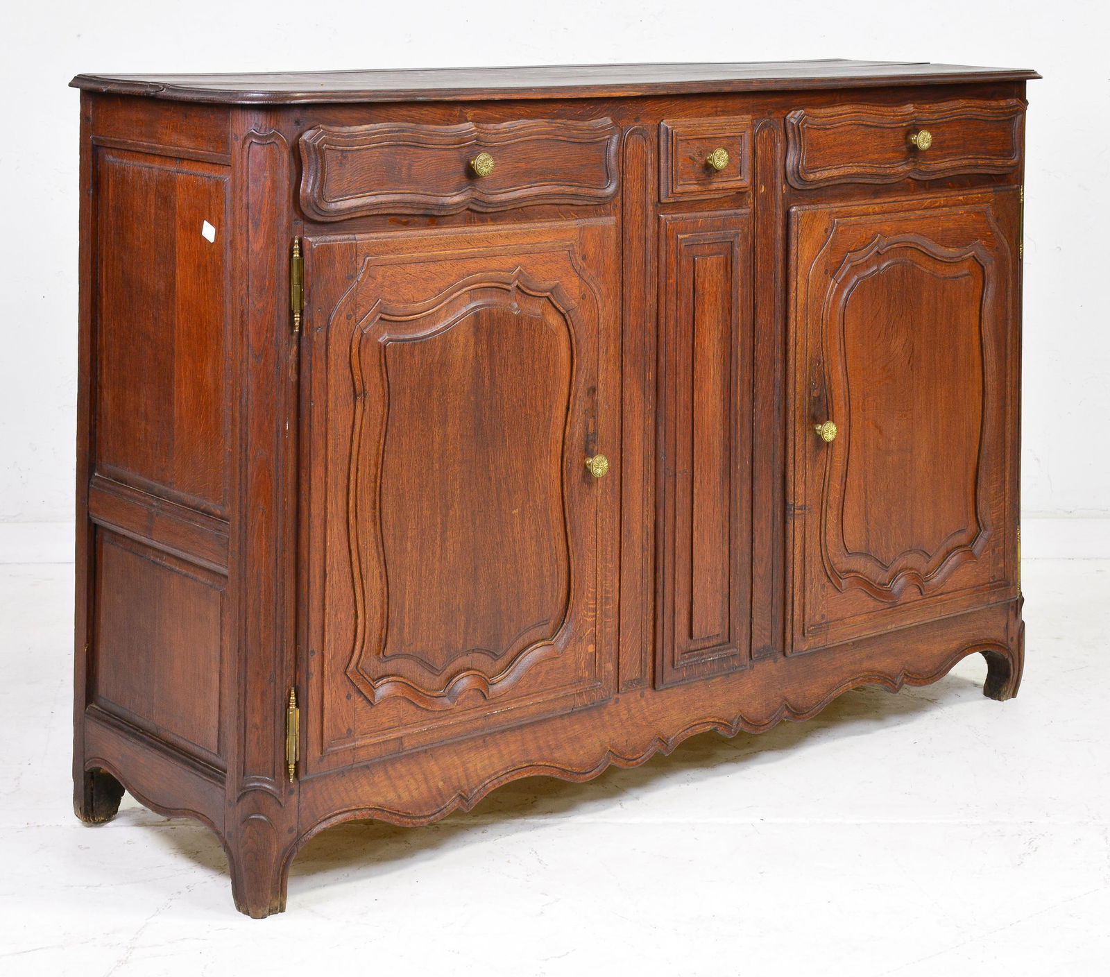 Large French 3 Drawer 2 Door Server (1 of 4)