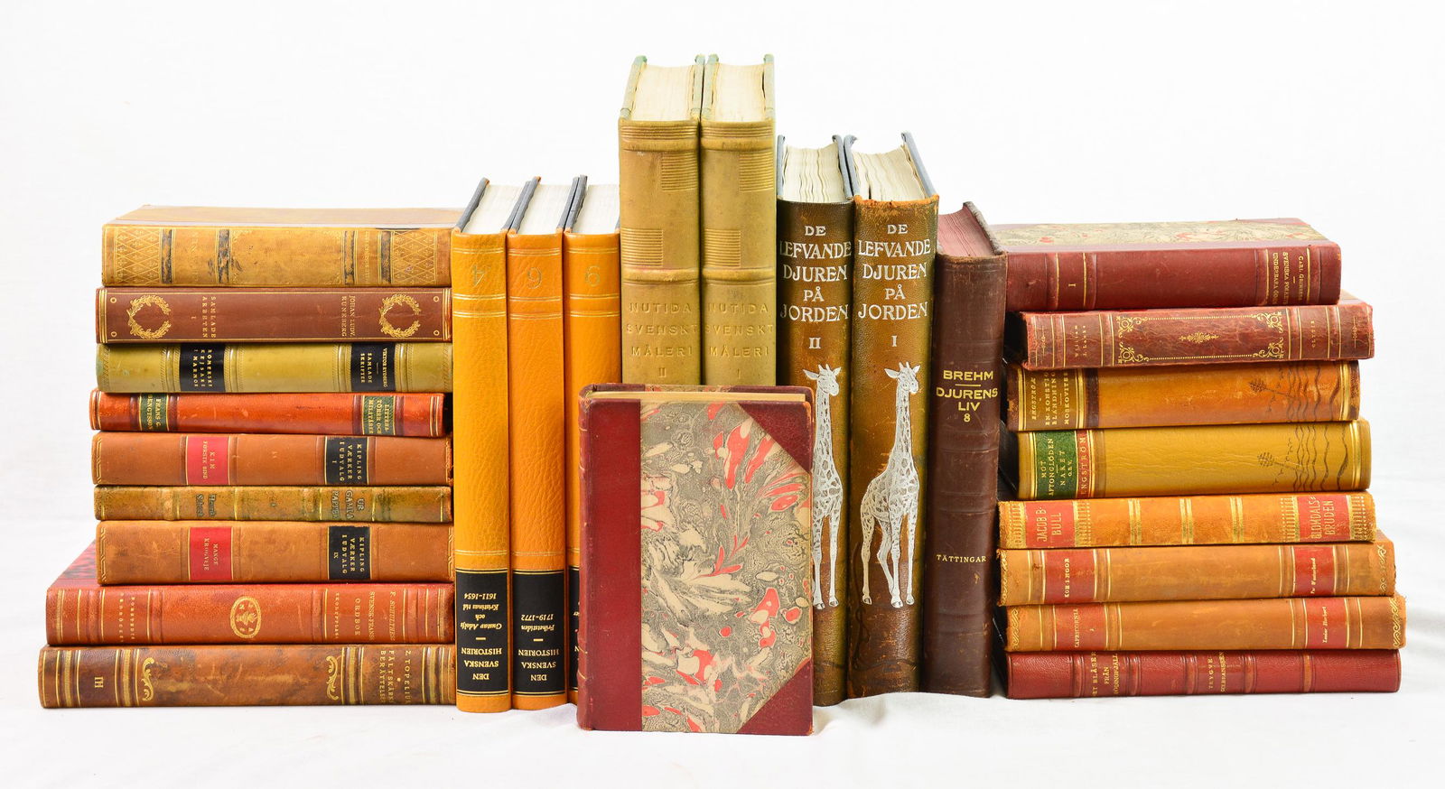 26 Assorted Leather Books (1 of 4)