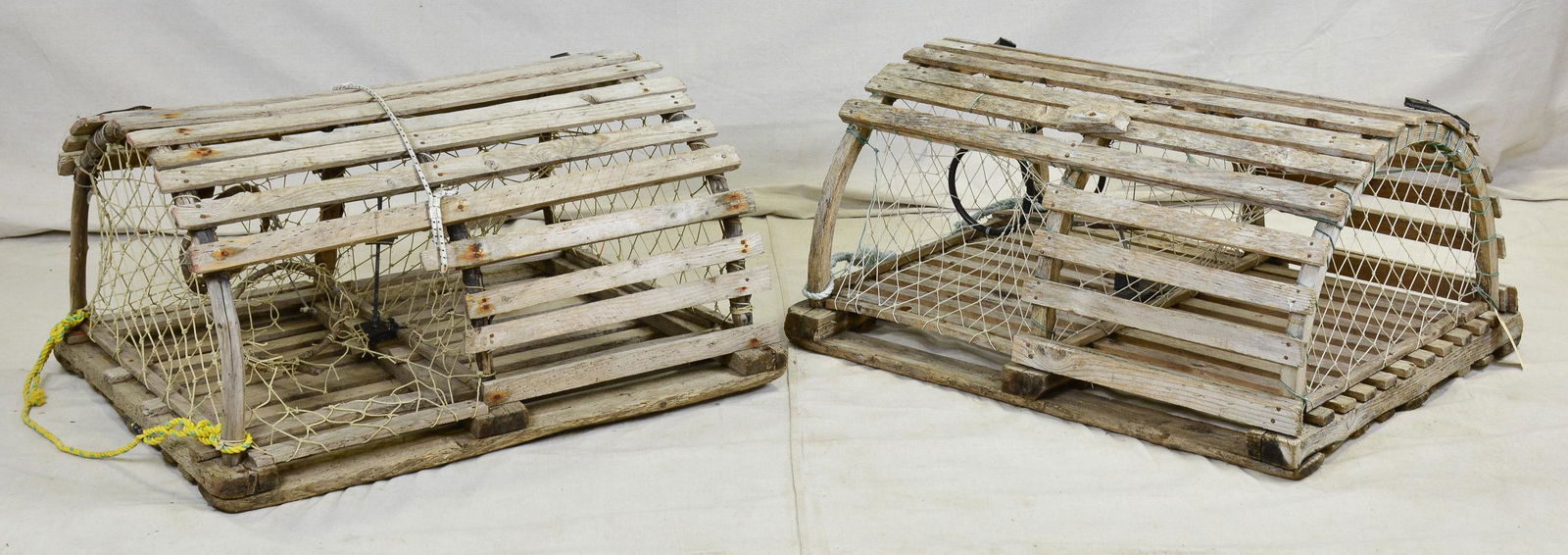 2 Vintage Lobster Traps