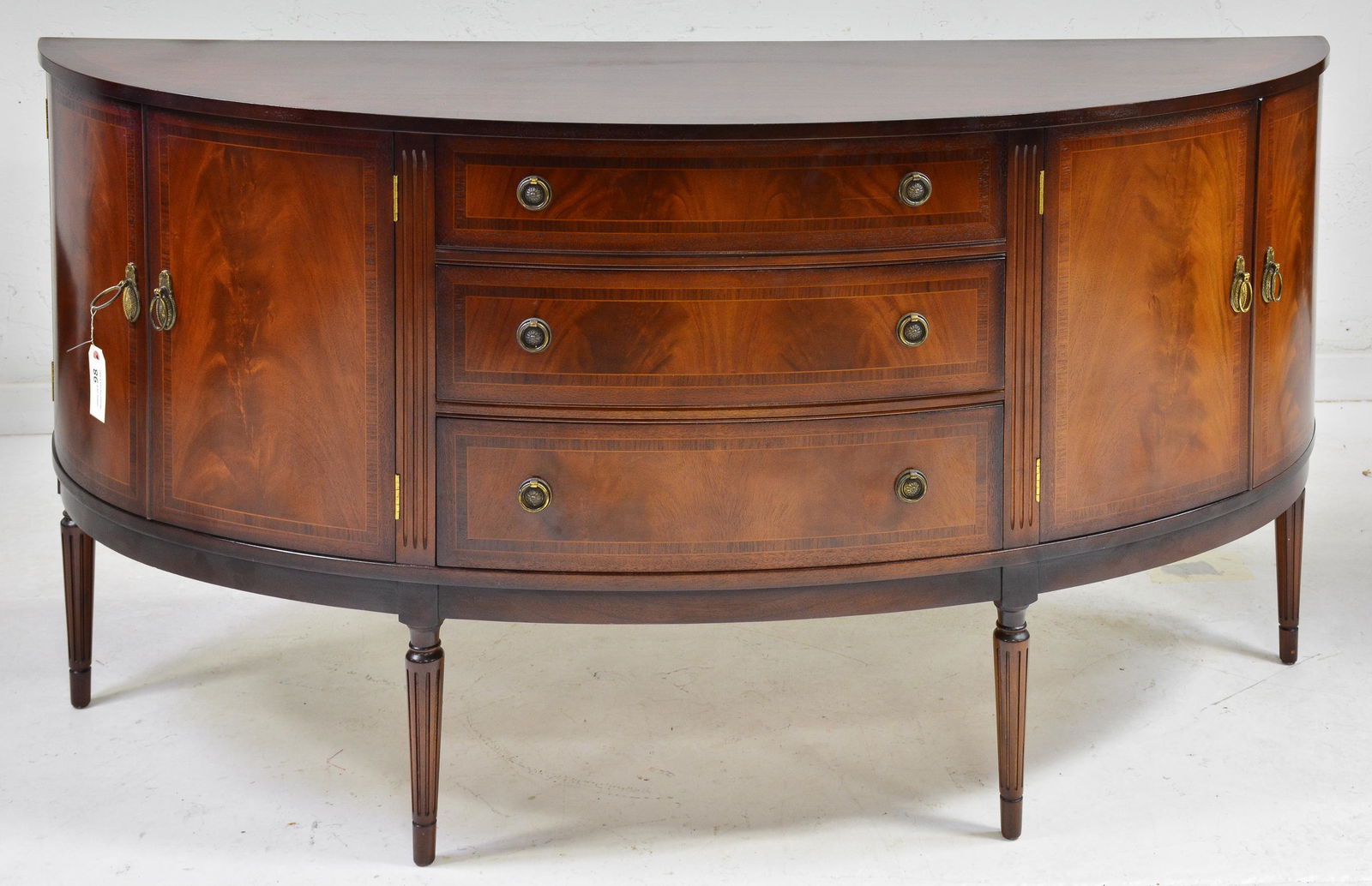 British Bow Front Sideboard / Server (1 of 3)