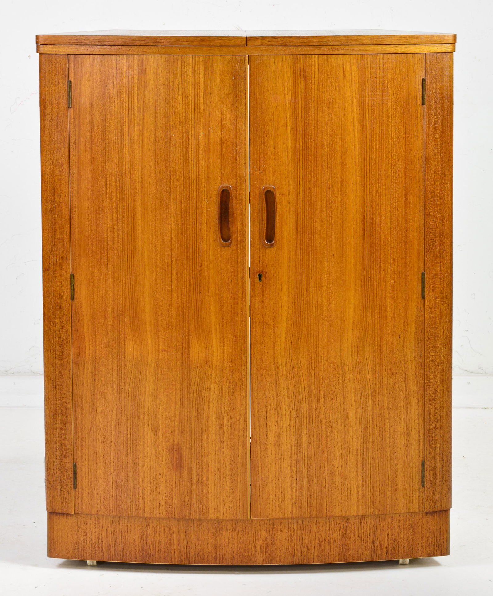 Teak Mid Century Fold Open Cocktail Bar - Turnidge (1 of 5)