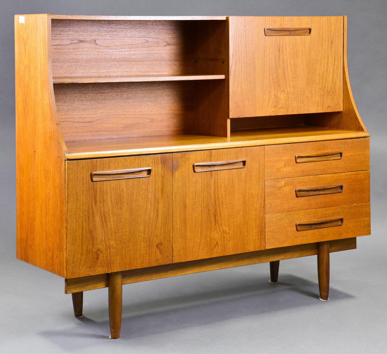Mid Century Teak Cocktail Cabinet With Drop Down (1 of 10)