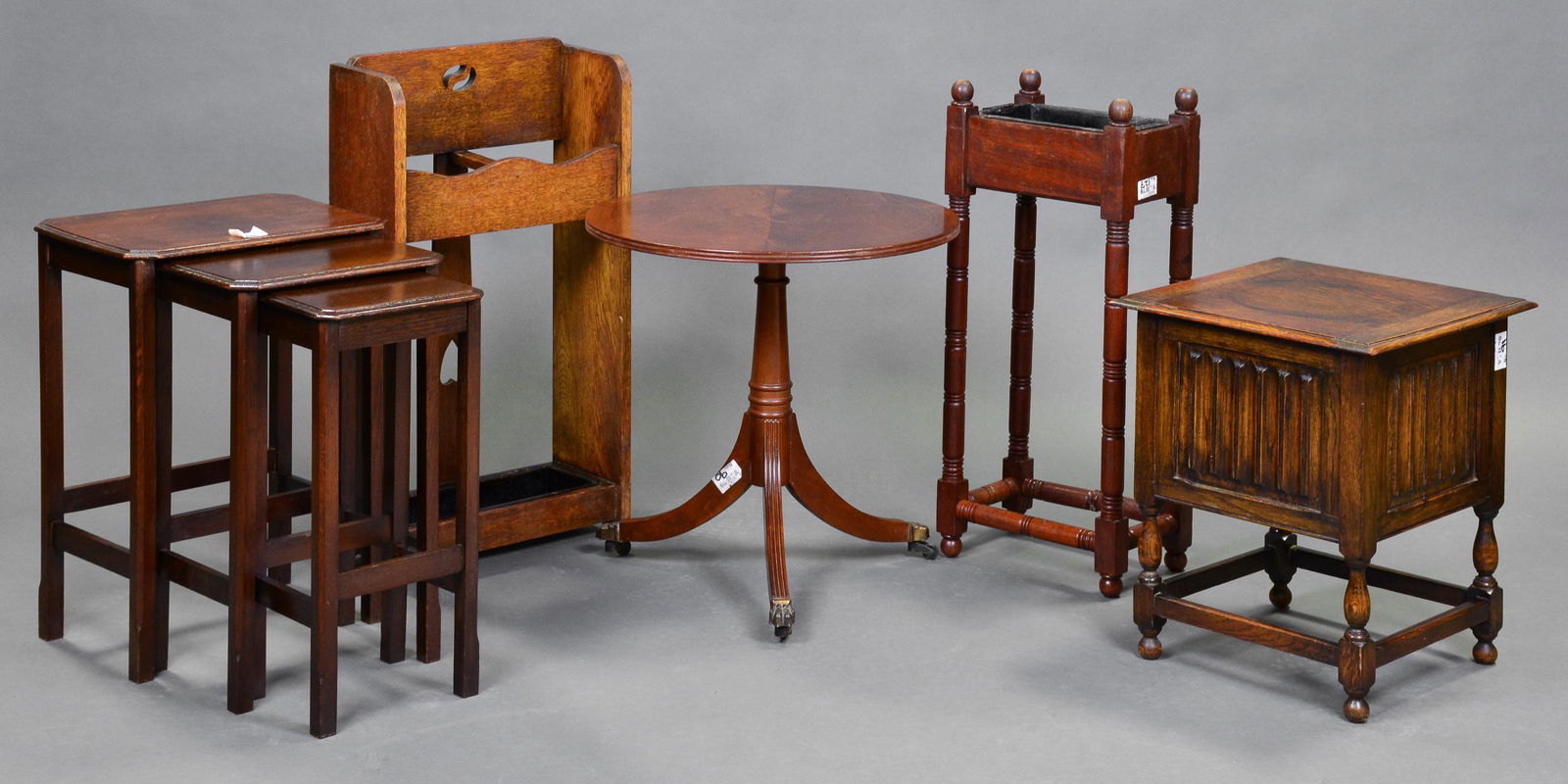 5pcs - Assorted British Occasional Tables / Stands (1 of 4)