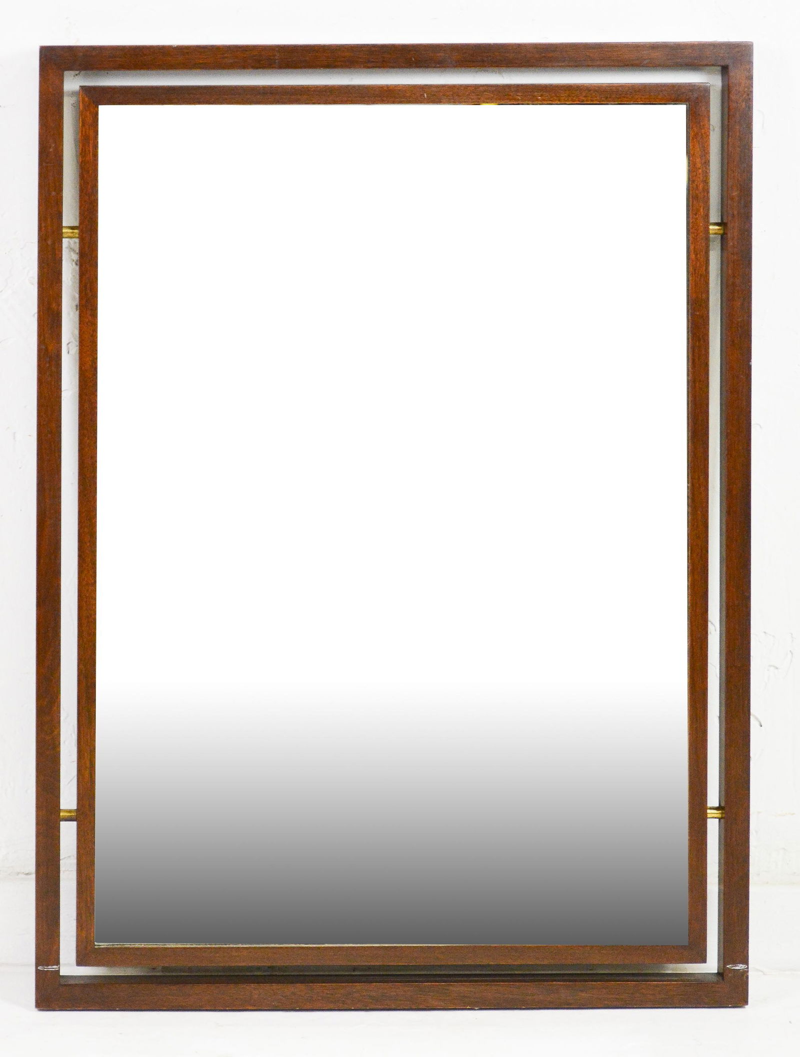 Large Wood Framed Mirror (1 of 2)