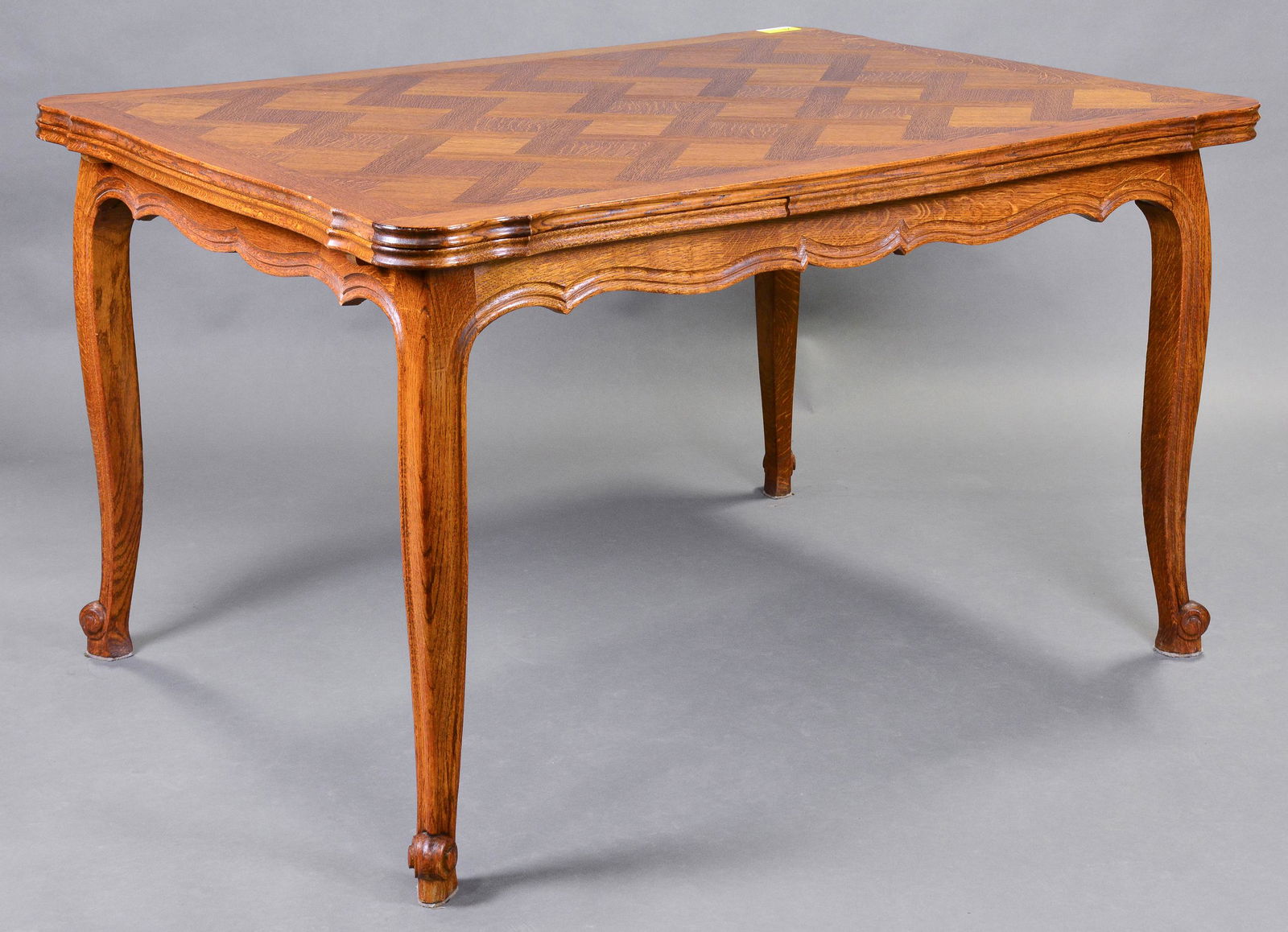 Louis XV Style Country French Draw Leaf Dining Table (1 of 2)