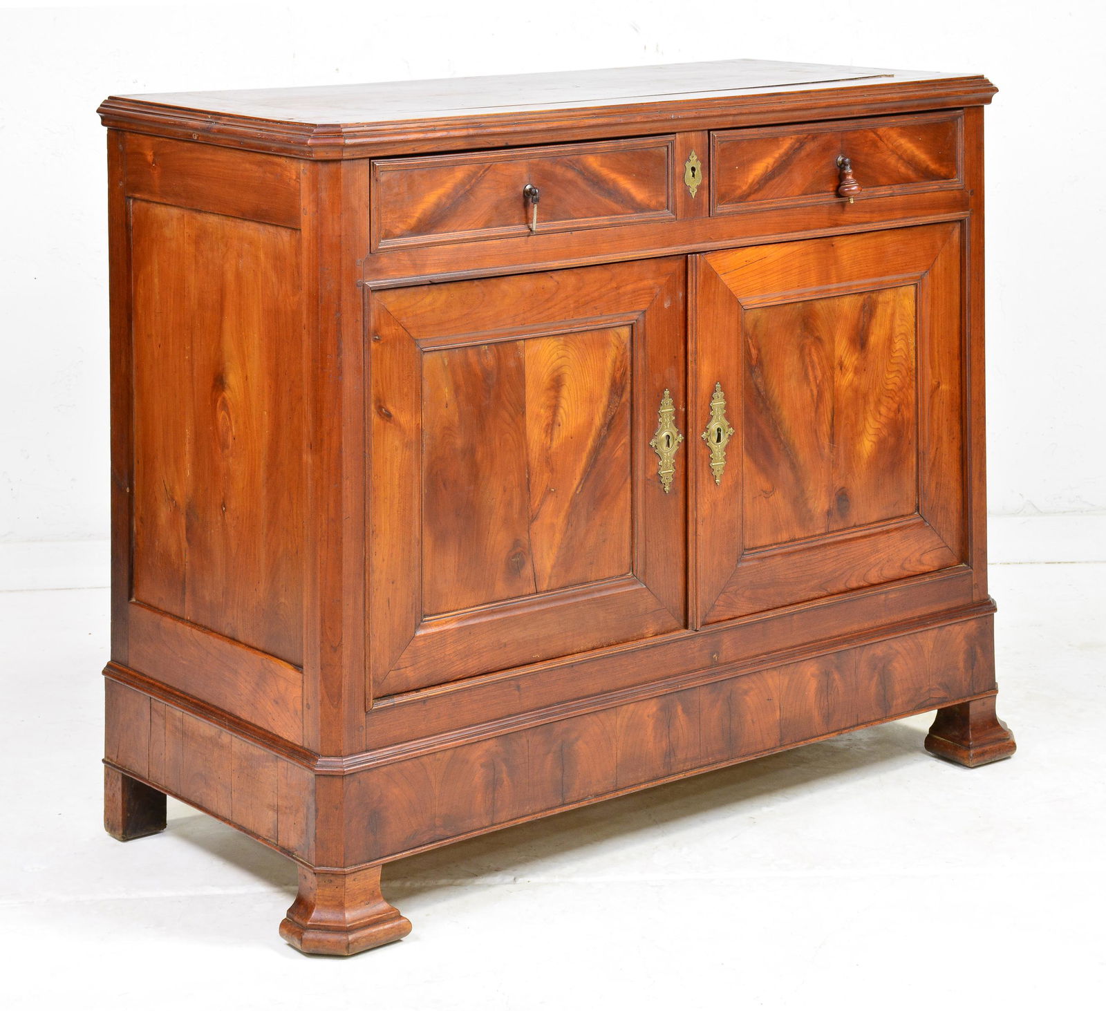 Louis Philippe Style 2 Drawer 2 Door Server (1 of 3)